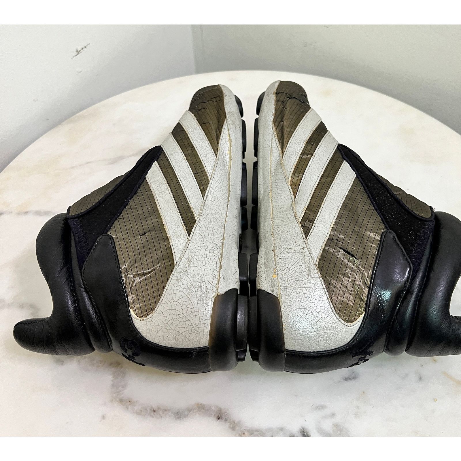 Adidas × Yohji Yamamoto VINTAGE FALL 2003 Y-3 ADIDAS SILVER HIGHTOP SZ 6.5 - #36, 47 Size US 6.5 / IT 36.5 - 10 Thumbnail