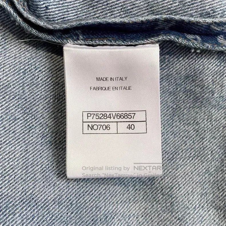 Chanel Chanel Camelia blue denim jacket Size S / US 4 / IT 40 - 7 Thumbnail