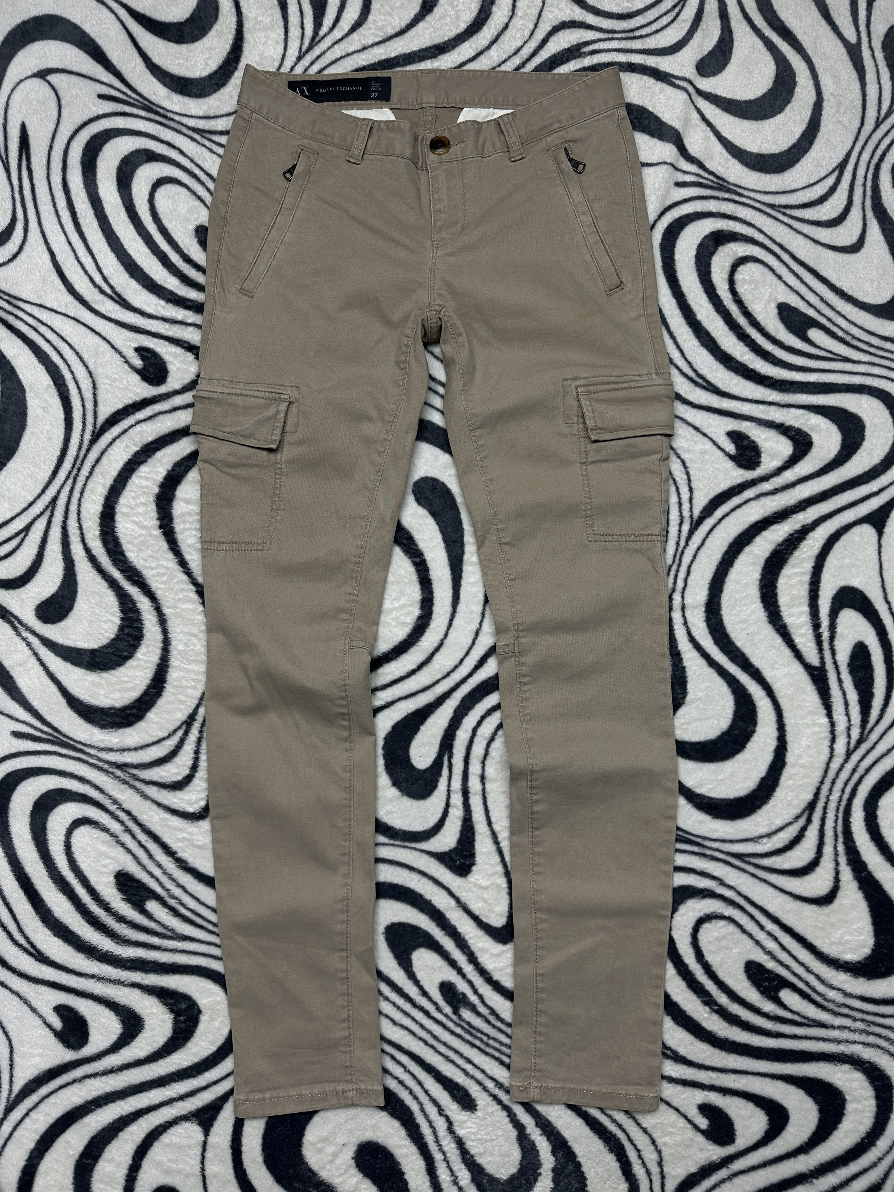Armani Exchange Armani Exchange Womens Cargo Pants Ladies Size 27" / US 4 / IT 40 - 1 Thumbnail