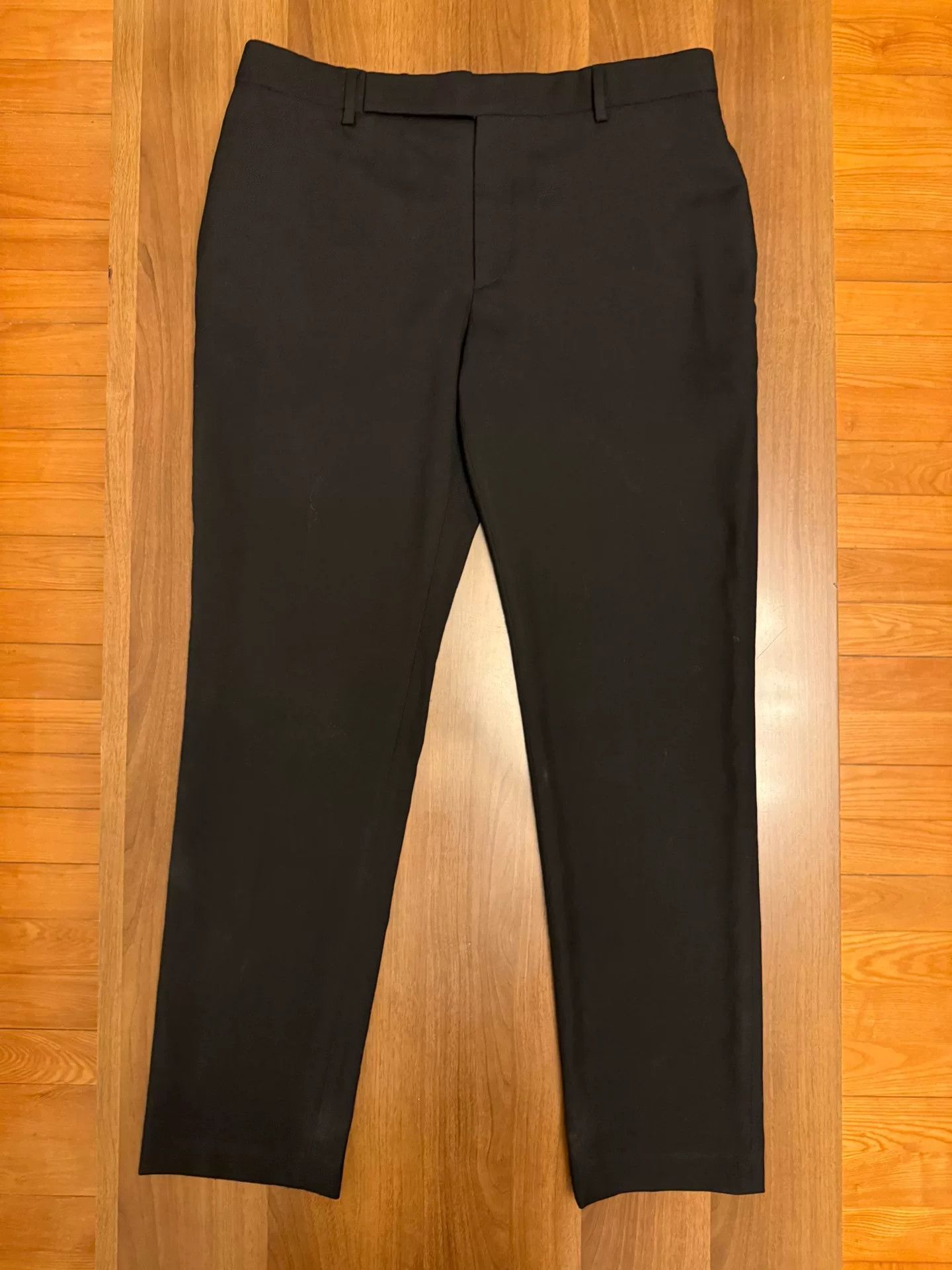Saint Laurent Paris Saint Laurent 21SS Black Basic Trousers Size US 32 / EU 48 - 1 Thumbnail