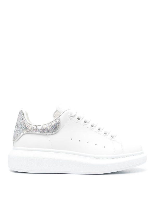 Alexander McQueen o1w1db10925 Oversized Sneaker in White Size US 11 / IT 41 - 1 Thumbnail