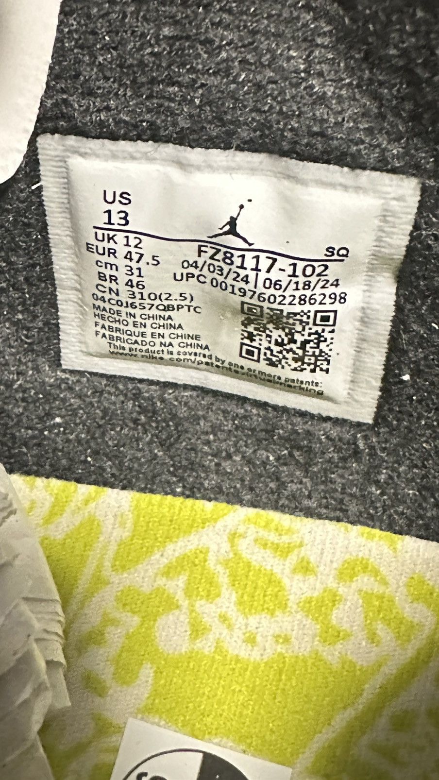 Travis Scott Jordan Jumpman Jack TR Travis Scott Bright Cactus Size 13 Size US 13 / EU 46 - 6 Thumbnail
