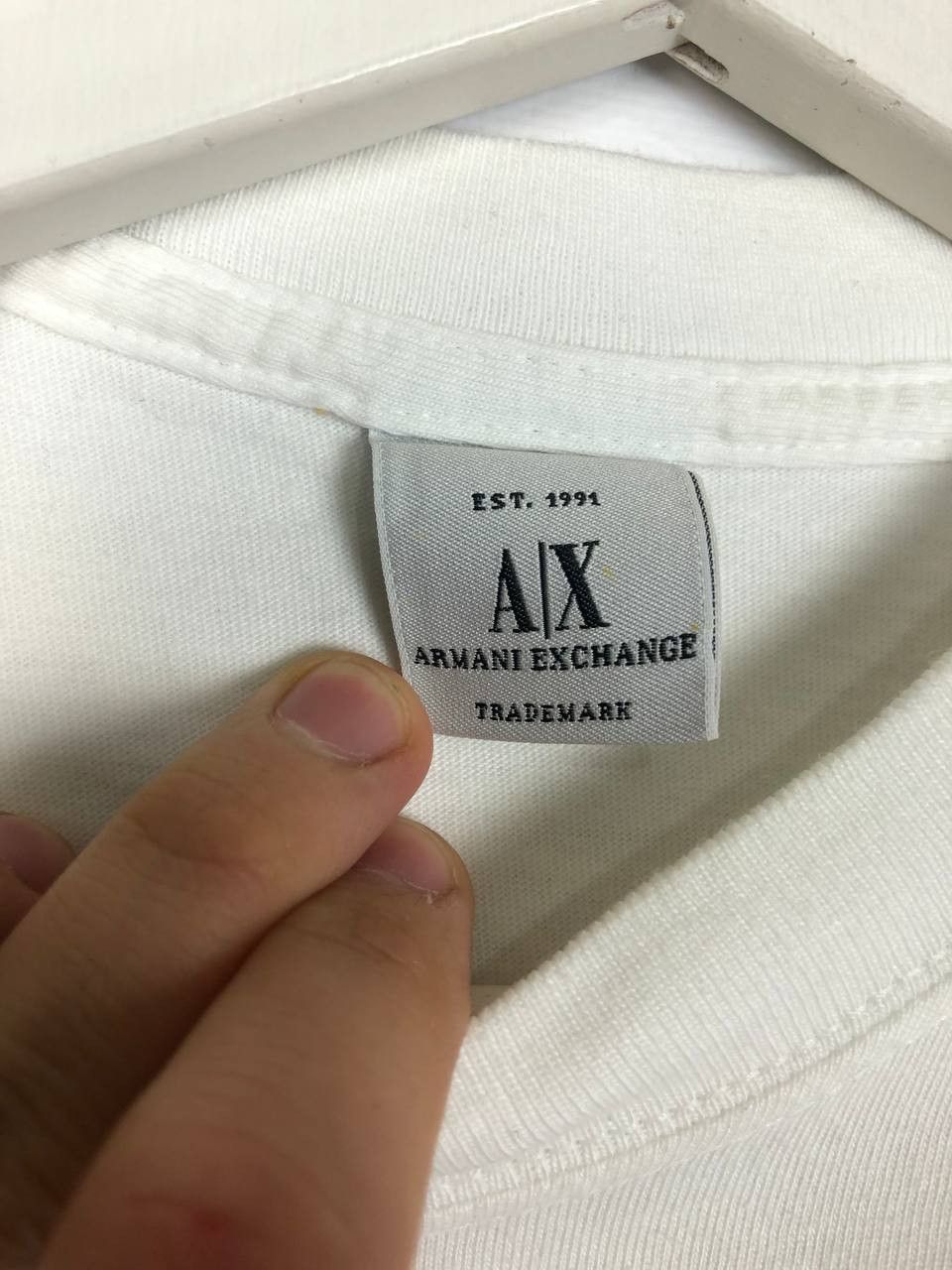 Armani Armani Exchange T-Shirt Florida Tee White size L Size US L / EU 52-54 / 3 - 10 Thumbnail