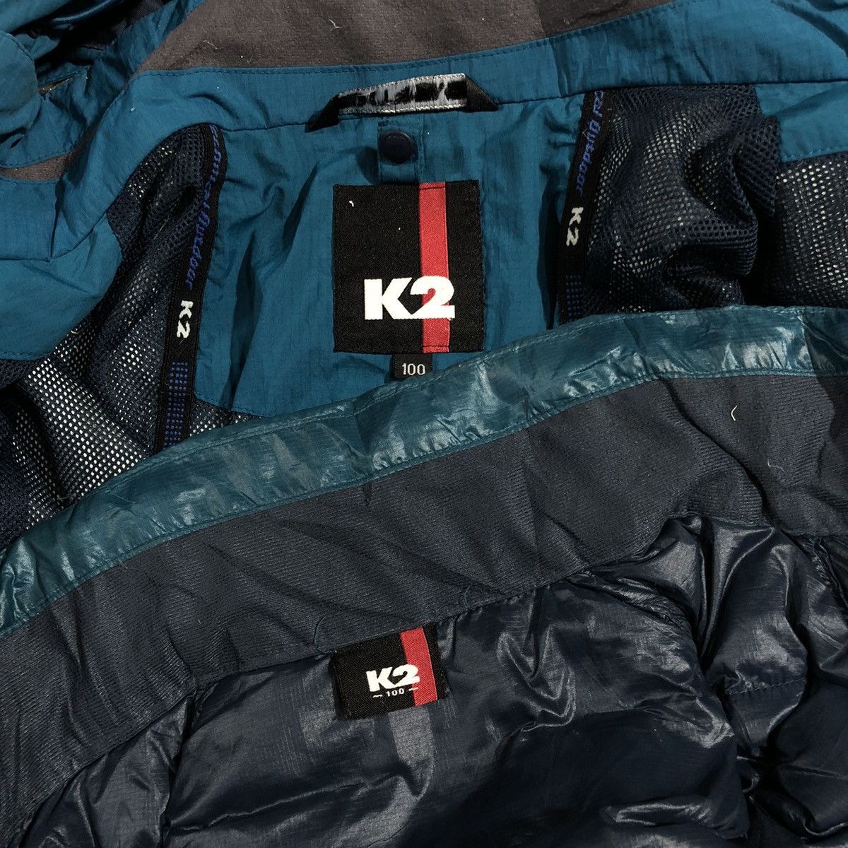 Japanese Brand Gorpcore K2 Outdoor With Inner Goose Down Size US L / EU 52-54 / 3 - 9 Thumbnail