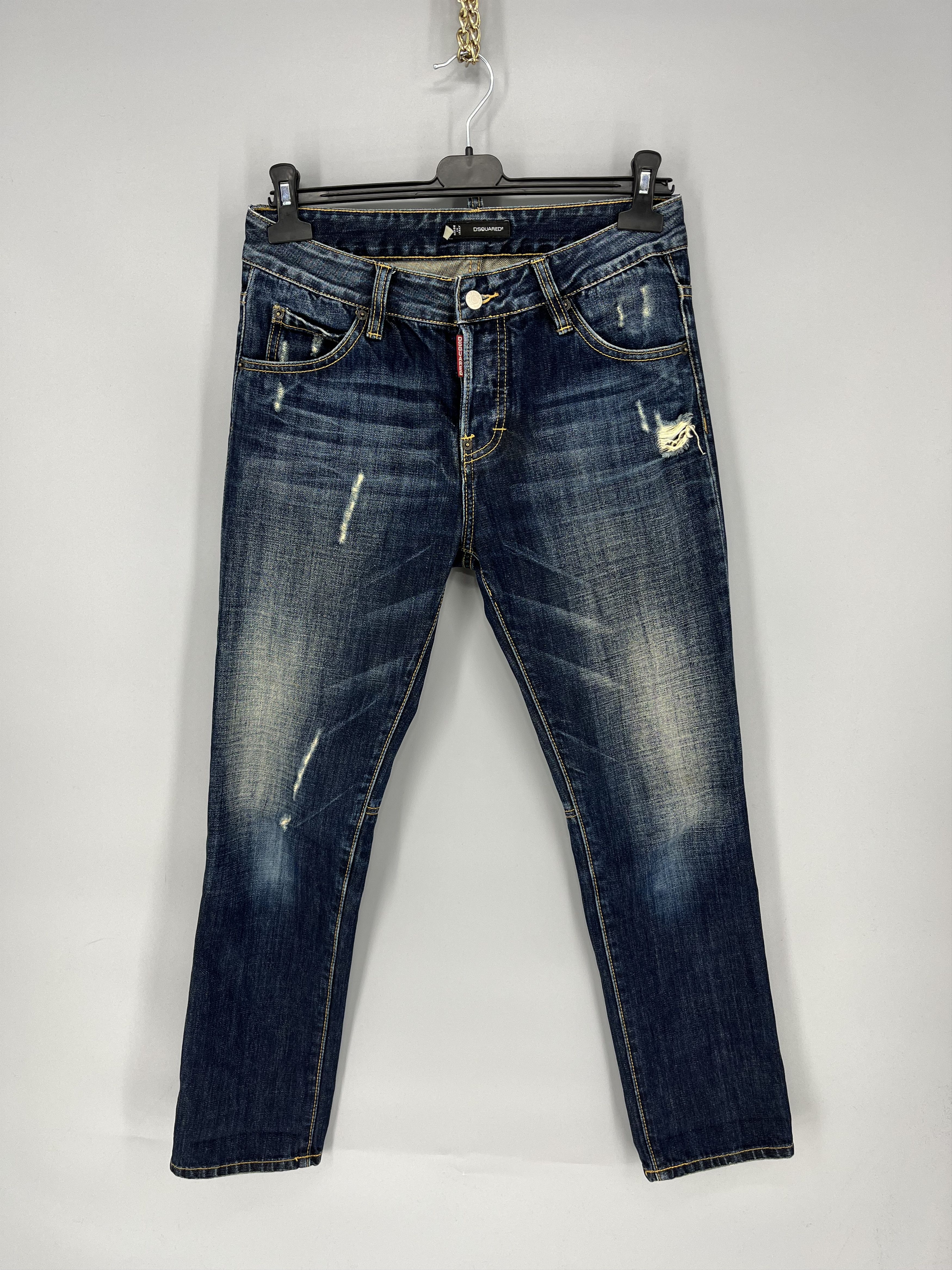 Dsquared2 Vintage Dsquared2 Jeans Denim Skinny Fit Luxary Style Size US 27 - 1 Thumbnail