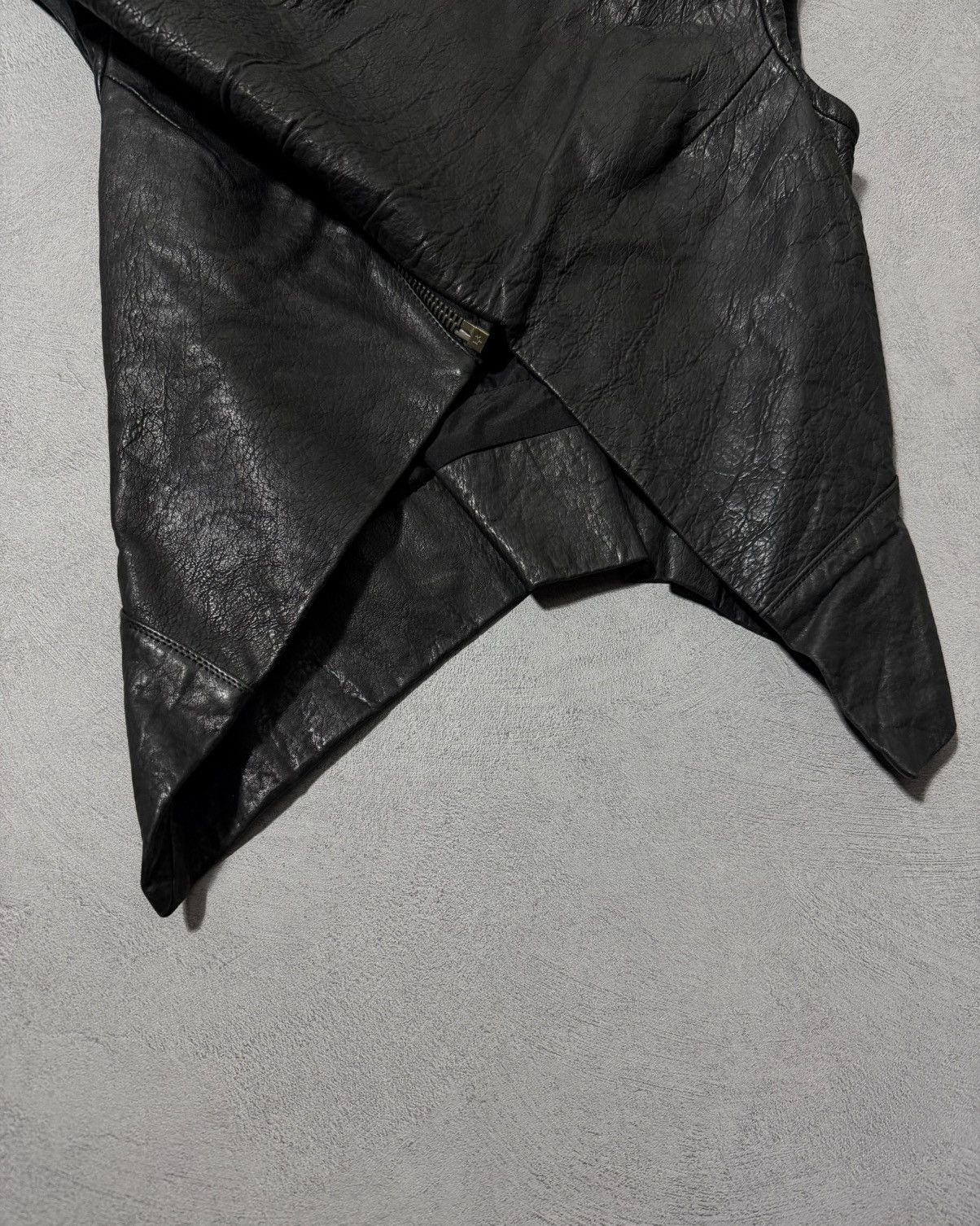 Rick Owens Rick Owens 2010SS ‘Release’ Lambskin Sculptural Vest Size S / US 4 / IT 40 - 8 Thumbnail
