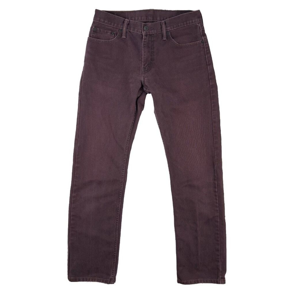 Levi's LEVI'S 514 sz 30 X 32 Straight Burgundy Corduroy Pants Size US 30 / EU 46 - 1 Thumbnail