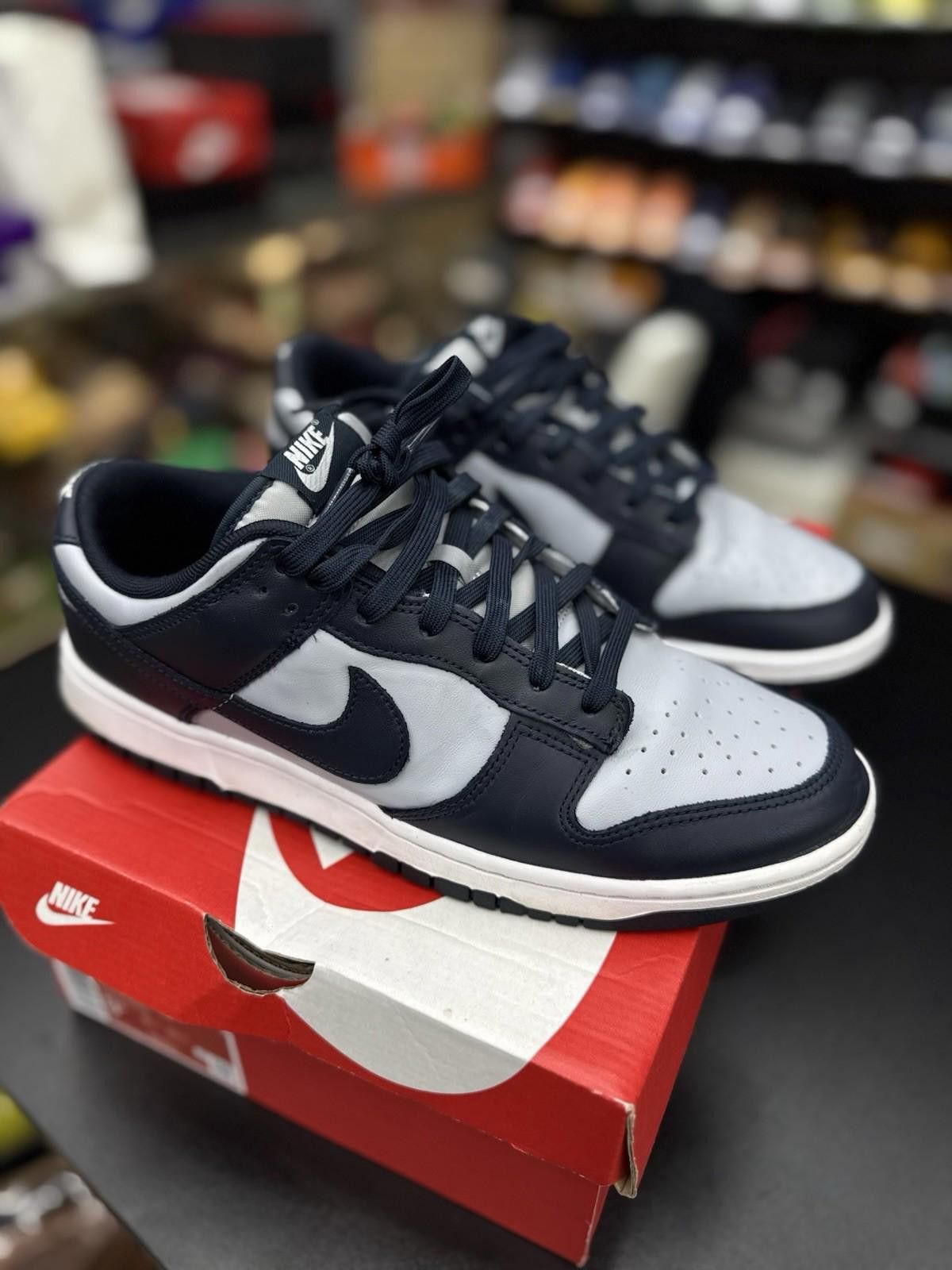 Nike Nike Dunk Low Georgetown 2021 DD1391-003 Men’s - SIZE 10 Size US 10 / EU 43 - 5 Thumbnail