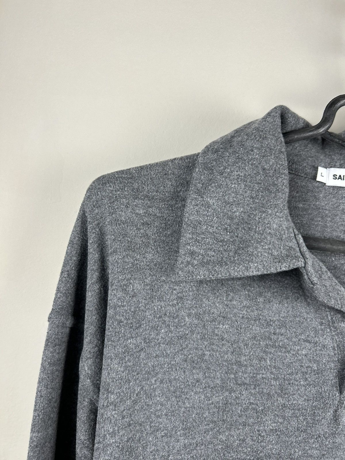 Saint Laurent Paris Saint Laurent Jeans Zip Fleece Size L / US 10 / IT 46 - 4 Thumbnail