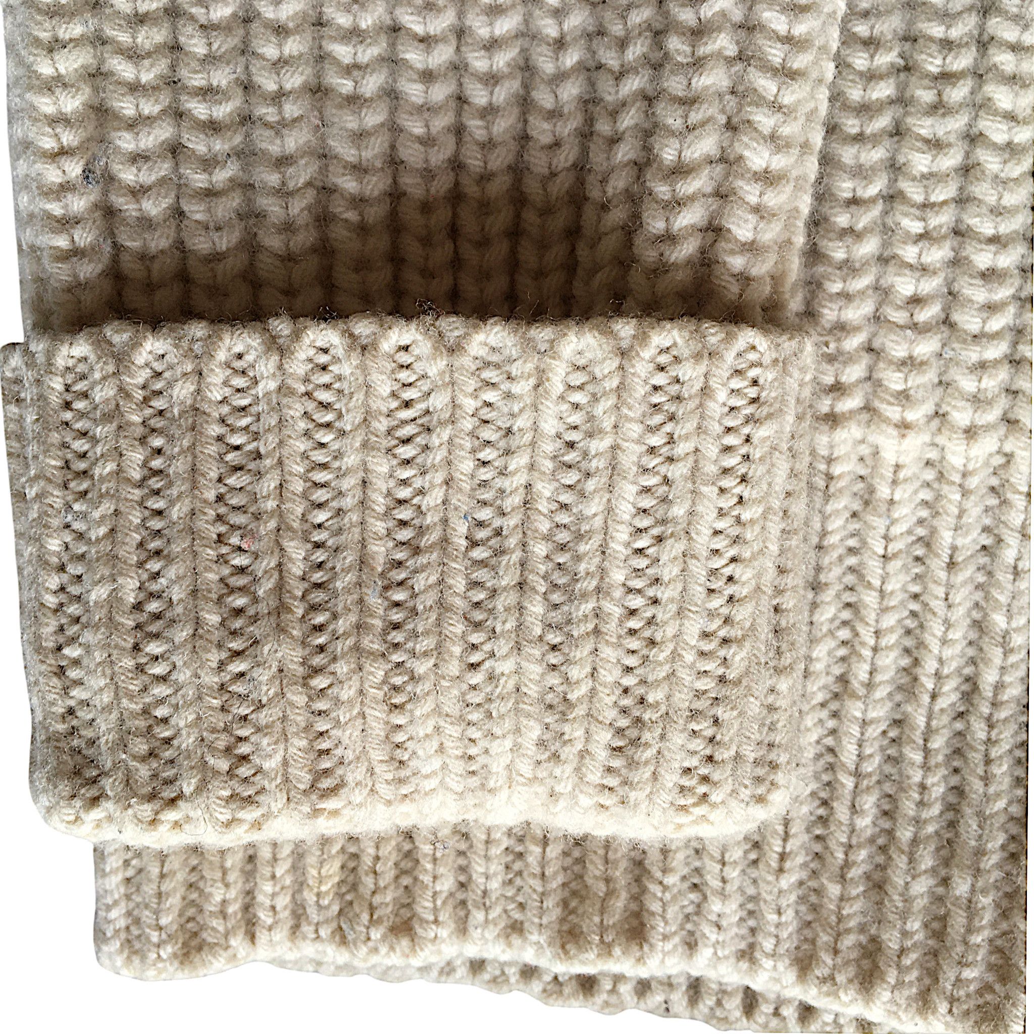 Acne Studios Acne Studios Miles - Cream Wool Chunky Knit Sweater 2013 Size XS / US 0-2 / IT 36-38 - 6 Thumbnail