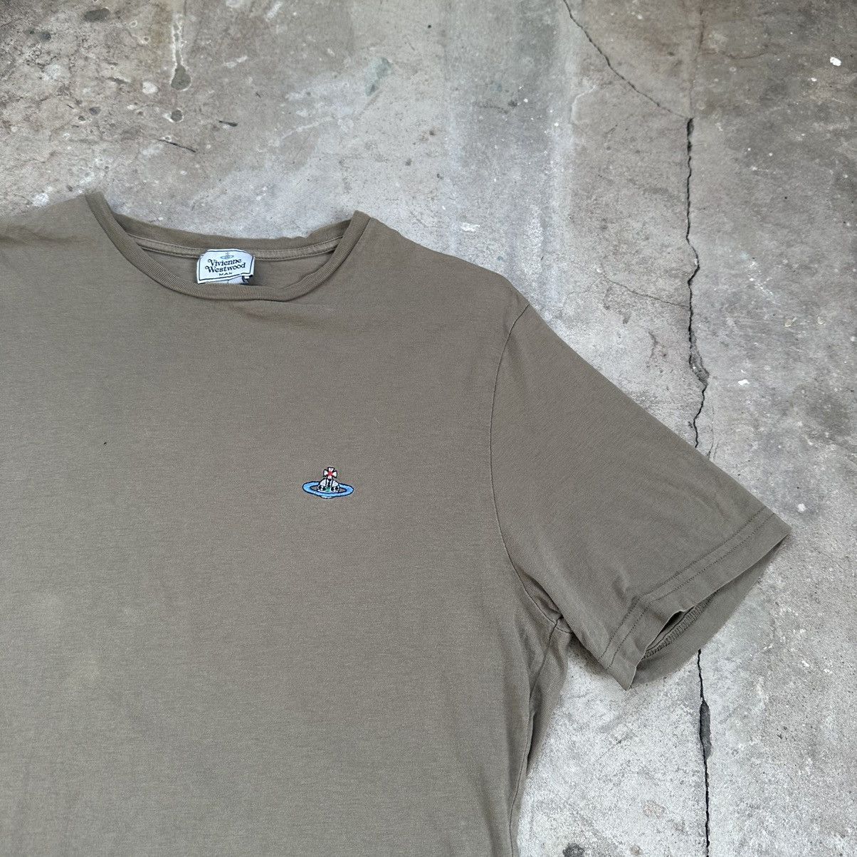 Vivienne Westwood Vintage Basic Orb Logo Vivienne Westwood Blue T-Shirt Size US M / EU 48-50 / 2 - 5 Thumbnail