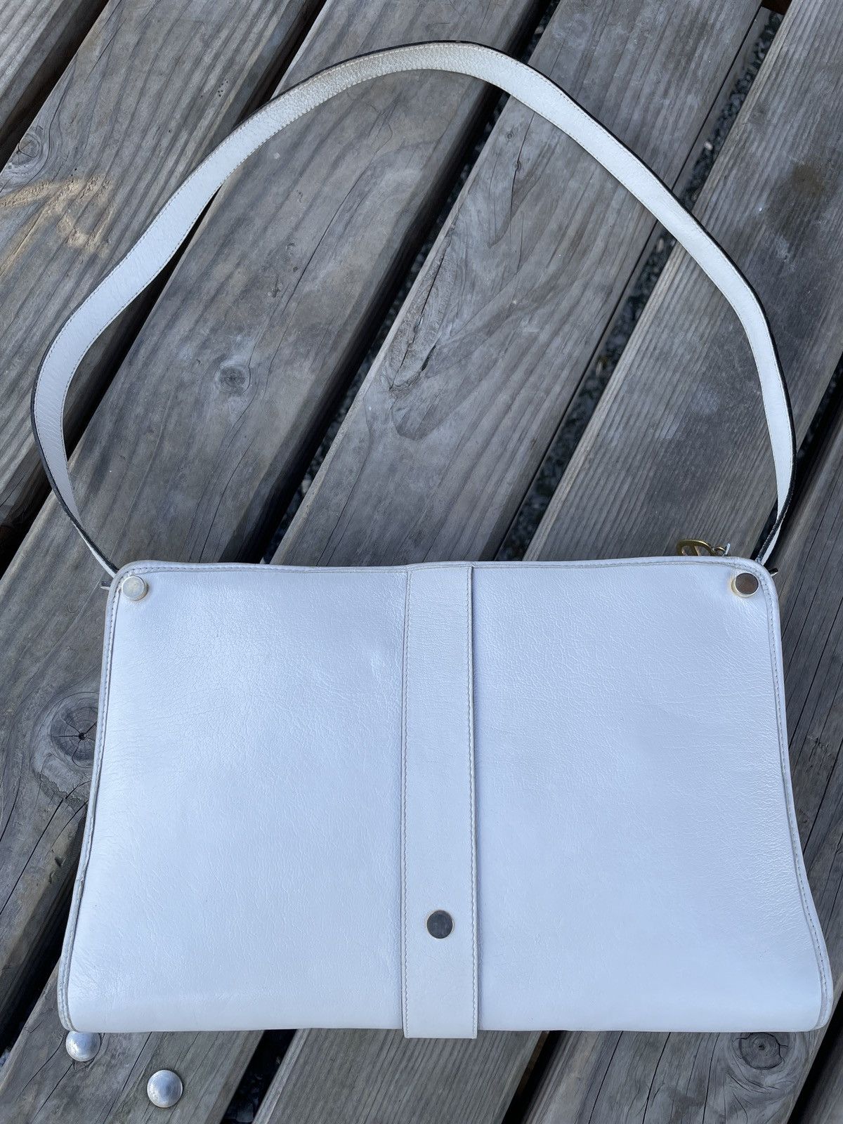 Christian Dior Monsieur × Designer × Dior VTG 70's RARE CD Logo Homme France Shoulder Side Clutch Handbag Cross-body Size ONE SIZE - 6 Thumbnail