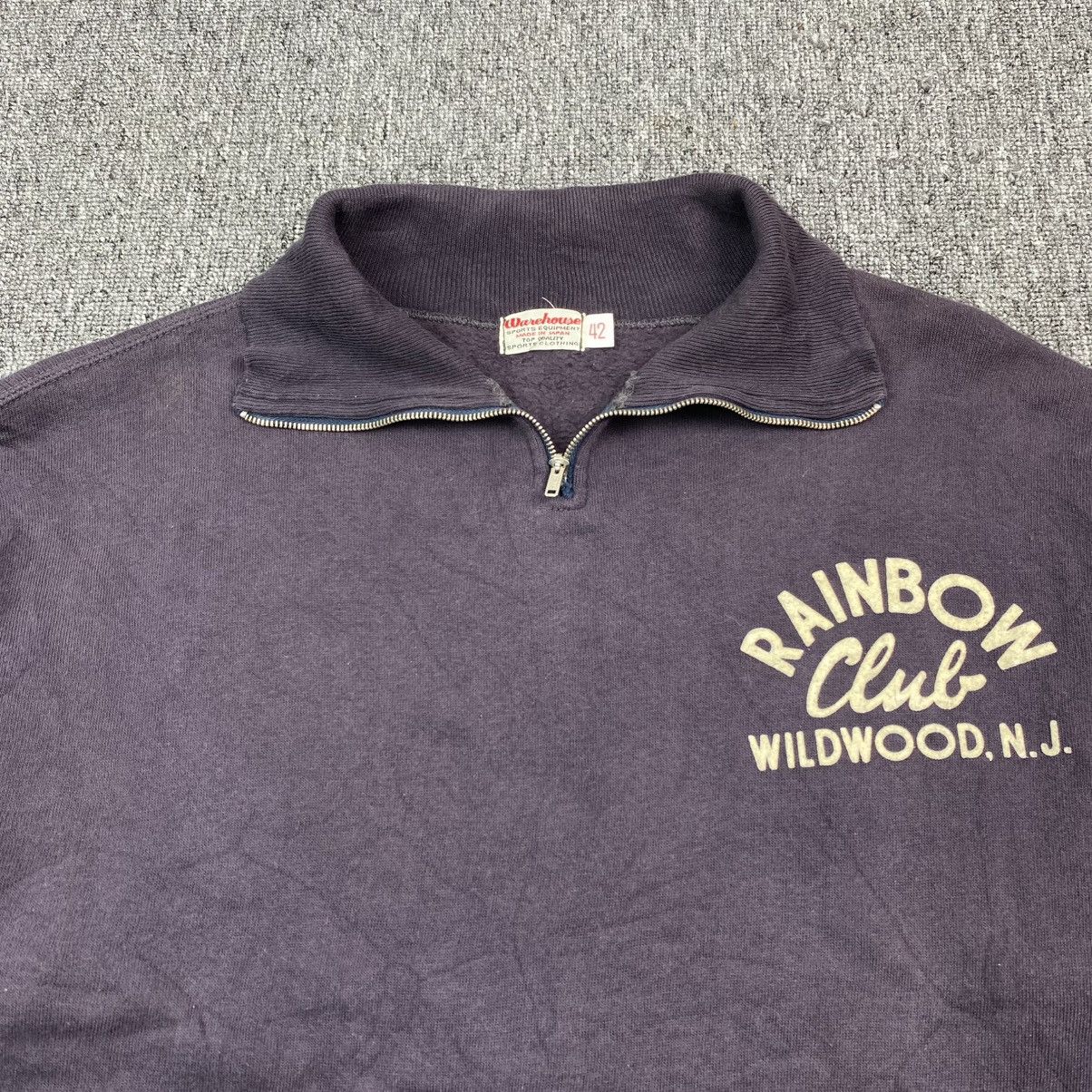 Warehouse & Co. Vintage warehouse rainbow club halfzip sweatshirt Size US L / EU 52-54 / 3 - 2 Thumbnail