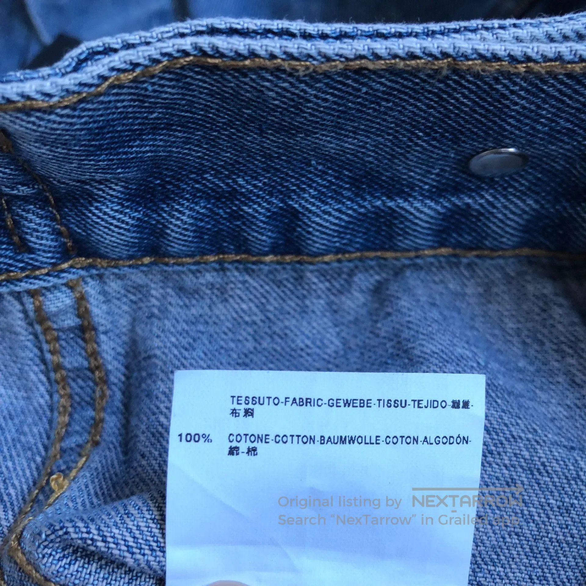 Balenciaga Balenciaga Double B Graffiti Logo Denim Jacket. Size US M / EU 48-50 / 2 - 7 Thumbnail