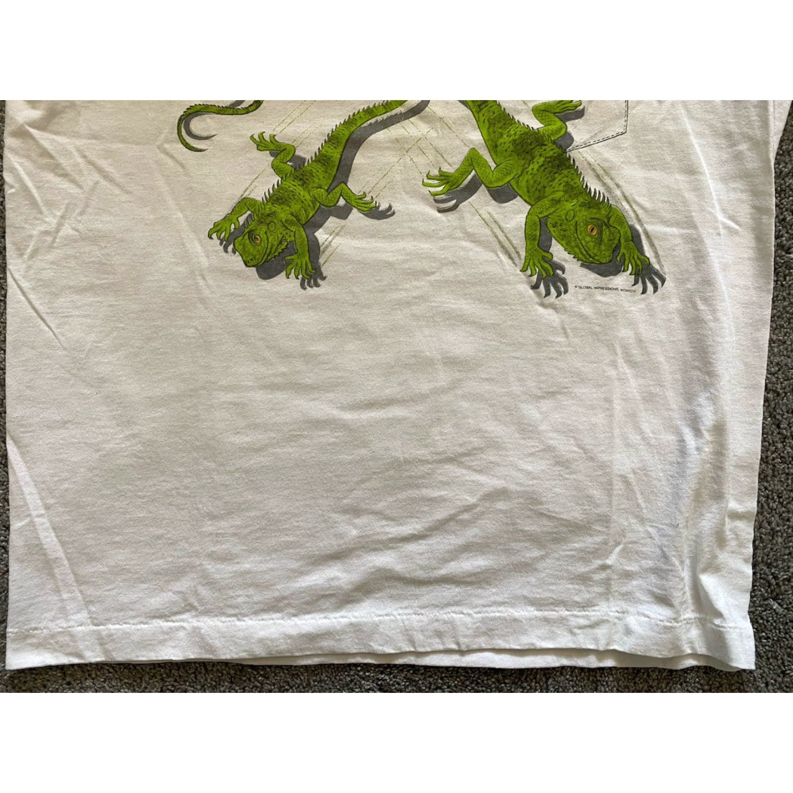 Fruit Of The Loom VINTAGE Fruit Of The Loom Single Stitch T Shirt Men’s L San Antonio Total Chaos Shirt Mens L White 90s USA Classic Animals Hipster Tot al Chaos Size US L / EU 52-54 / 3 - 3 Thumbnail