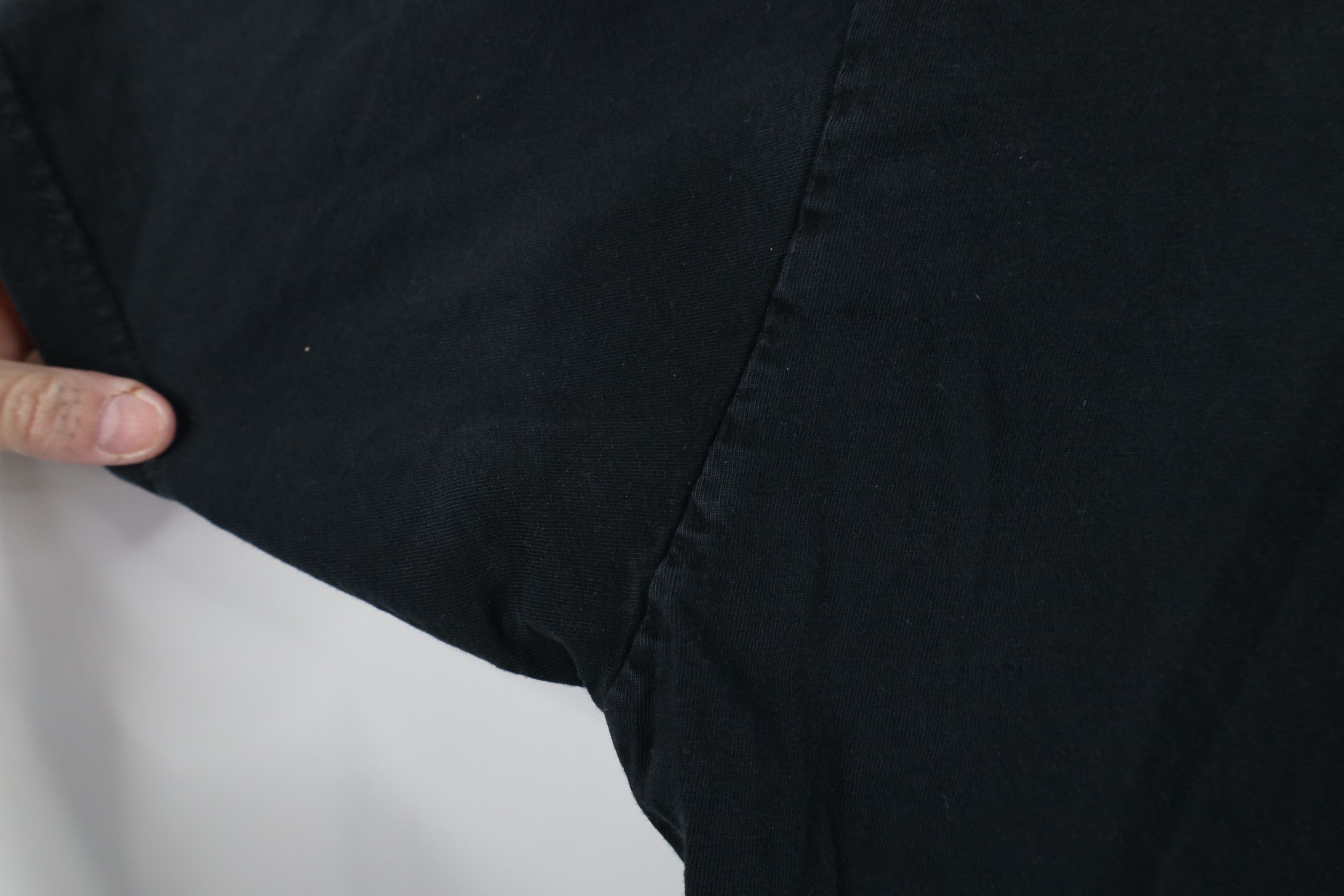 Ralph Lauren × Vintage Vintage 90s Ralph Lauren Short Sleeve T-Shirt Black Cotton Size US XXL / EU 58 / 5 - 8 Thumbnail