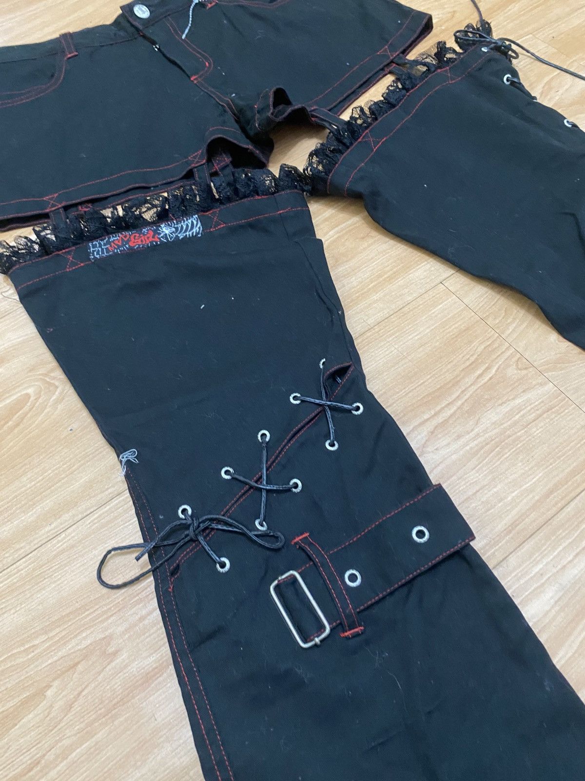 Seditionaries Mad girl by mad punk gothic punks pants very rare Size 30" / US 8 / IT 44 - 7 Thumbnail