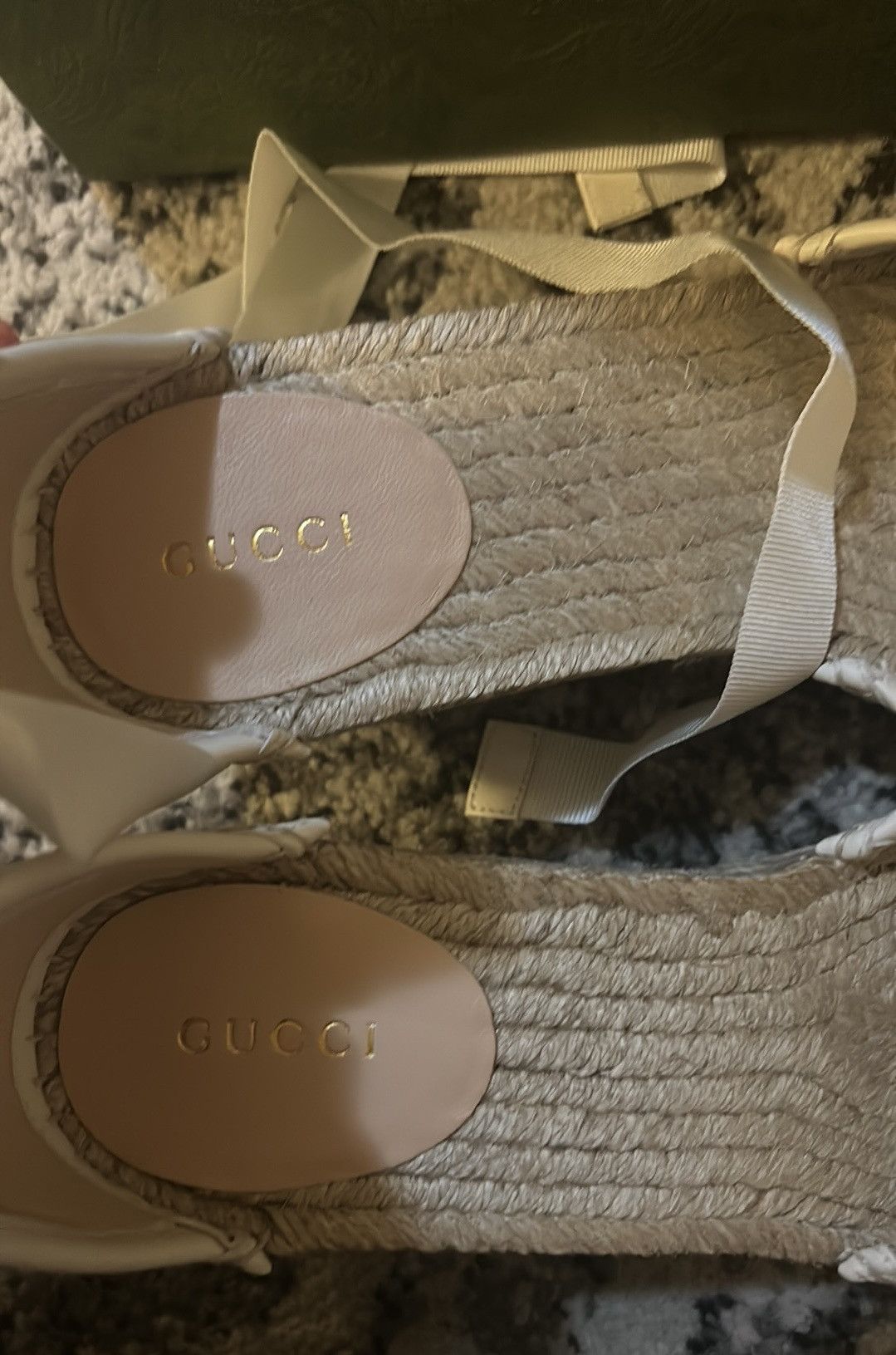 Gucci Gucci Women GG Espadrille Sandal size 39 Size US 9 / IT 39 - 6 Thumbnail