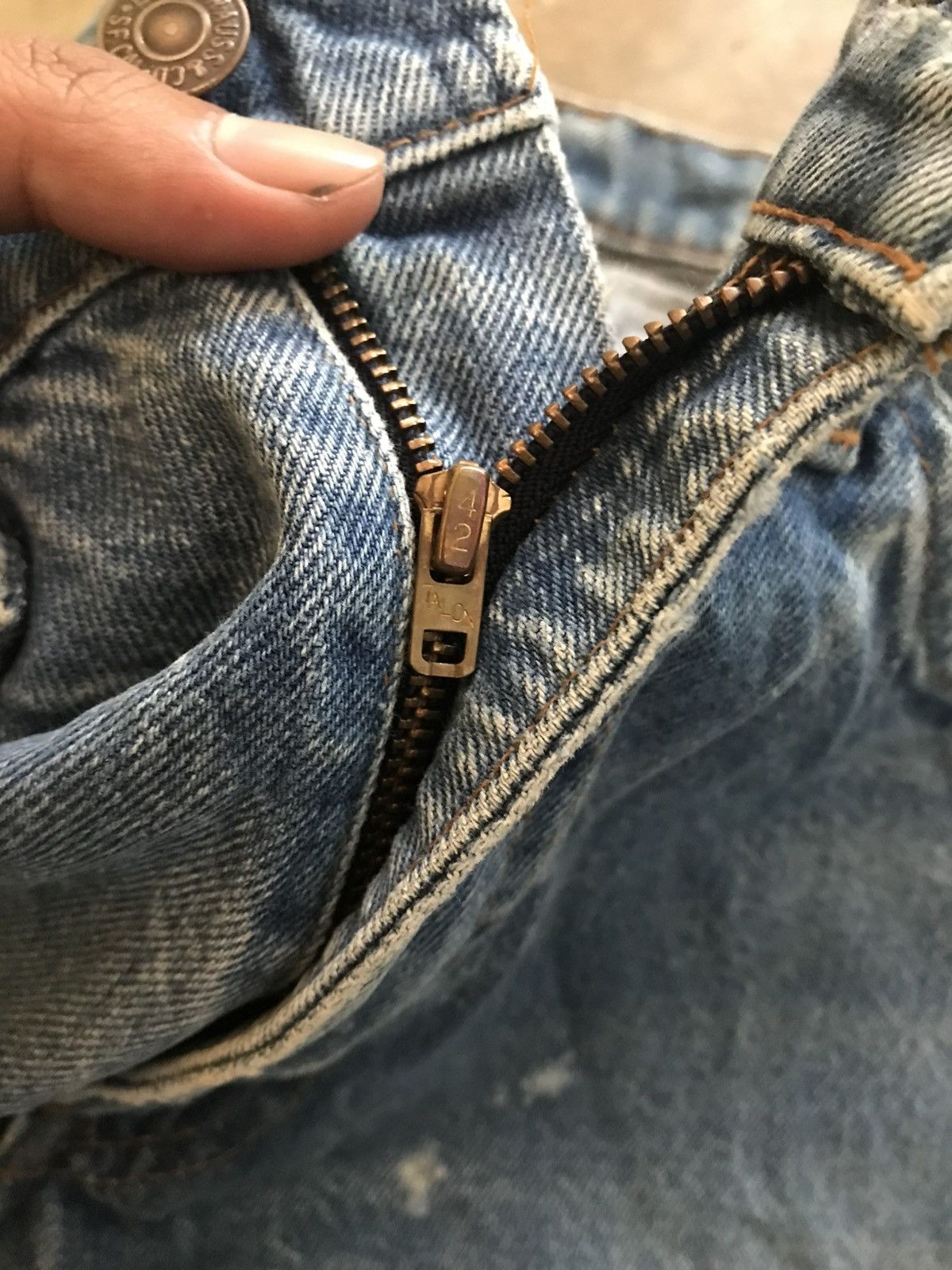 Levi's Vintage Clothing Vintage Levis 505 Talon Zipper Size US 30 / EU 46 - 4 Thumbnail