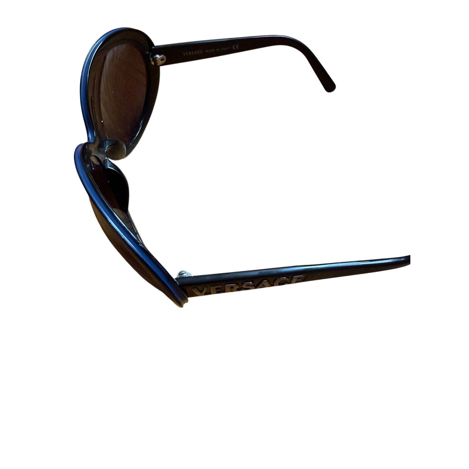 Versace Vintage Versace Black Sunglasses Size ONE SIZE - 4 Thumbnail