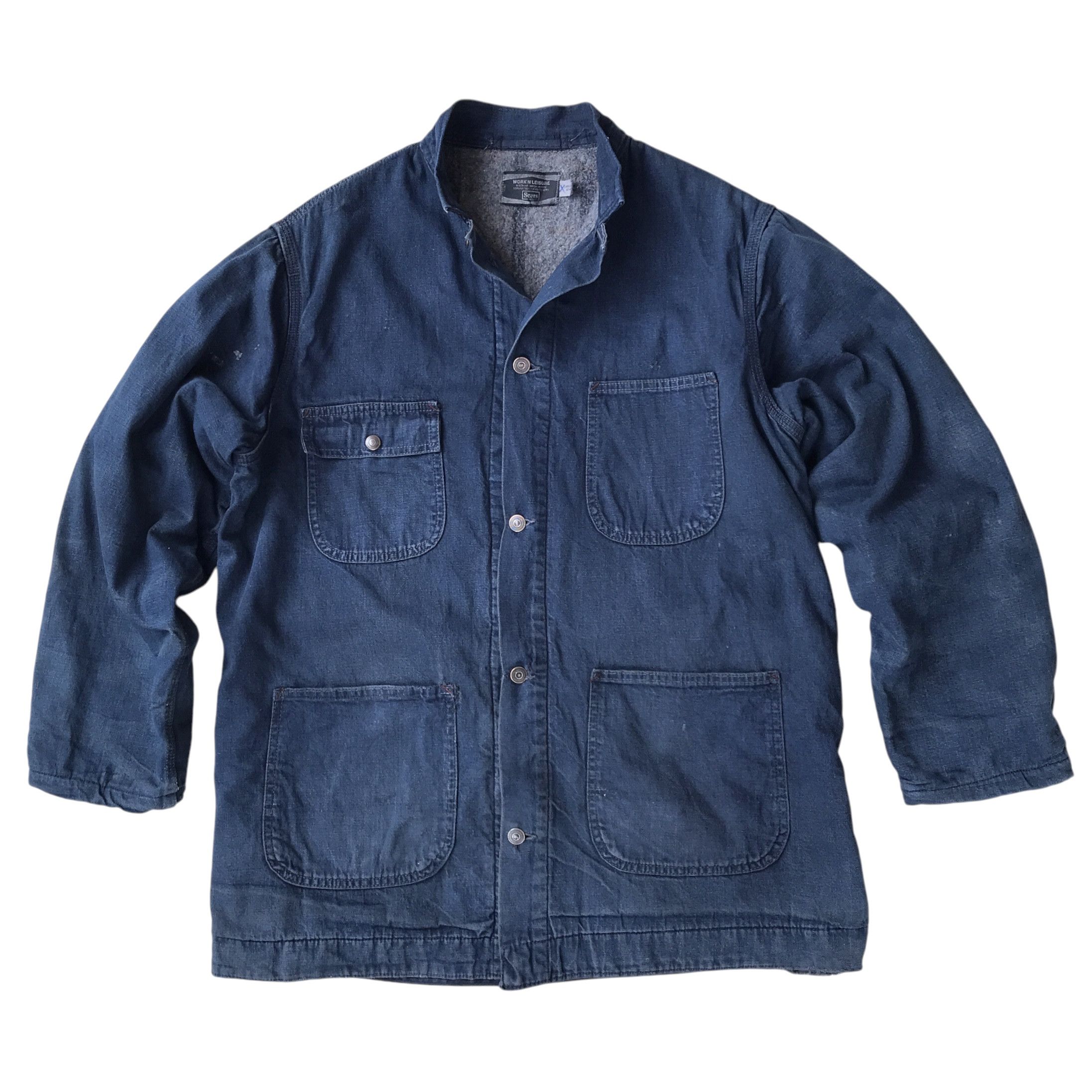 Sears × Vintage Sears Work’N Leisure Vintage 1970s Blanket Chore Jacket Size US L / EU 52-54 / 3 - 3 Thumbnail