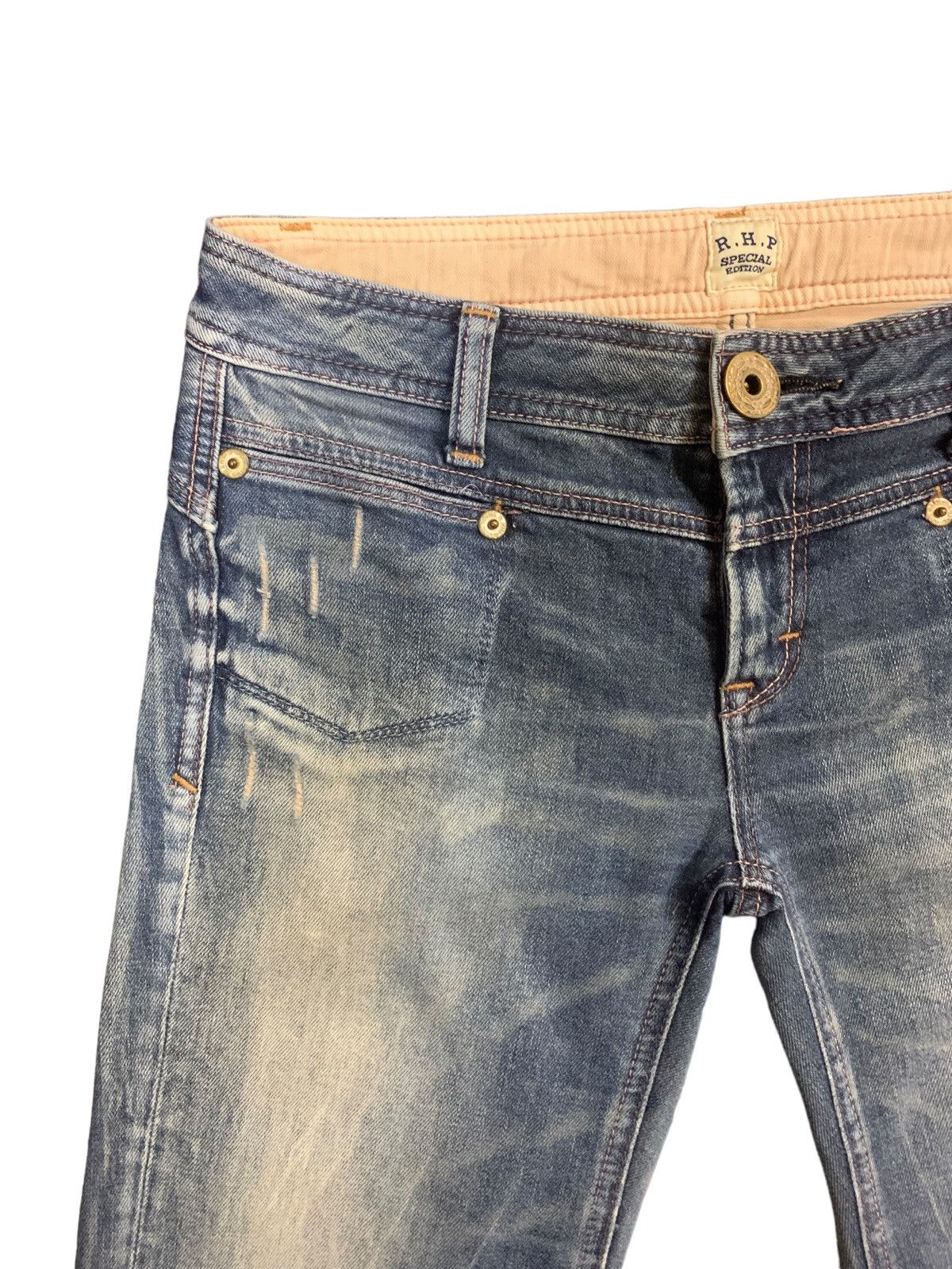If Six Was Nine × Japanese Brand × Le Grande Bleu (L.G.B.) 🔥Flare🔥 Vintage Rhp Special Edition Bootcut Jeans Size US 32 / EU 48 - 8 Thumbnail