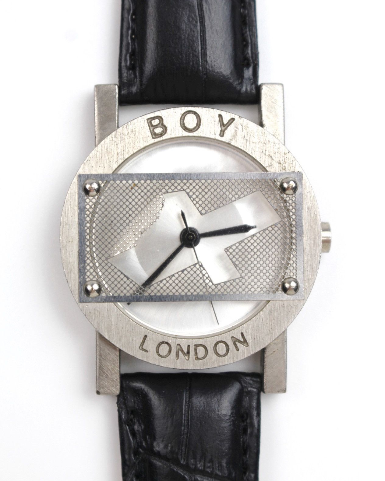 Vintage 1990S BOY LONDON INDUSTRIAL CROSS PUNK MESH WATCH Size ONE SIZE - 1 Thumbnail