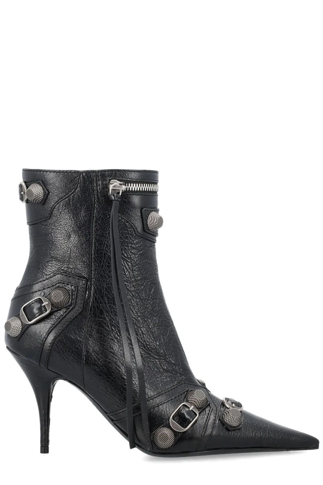 Balenciaga Balenciaga Cagole Heeled Ankle Boot Heels Lambskin Leather Size US 6 / IT 36 - 2 Thumbnail