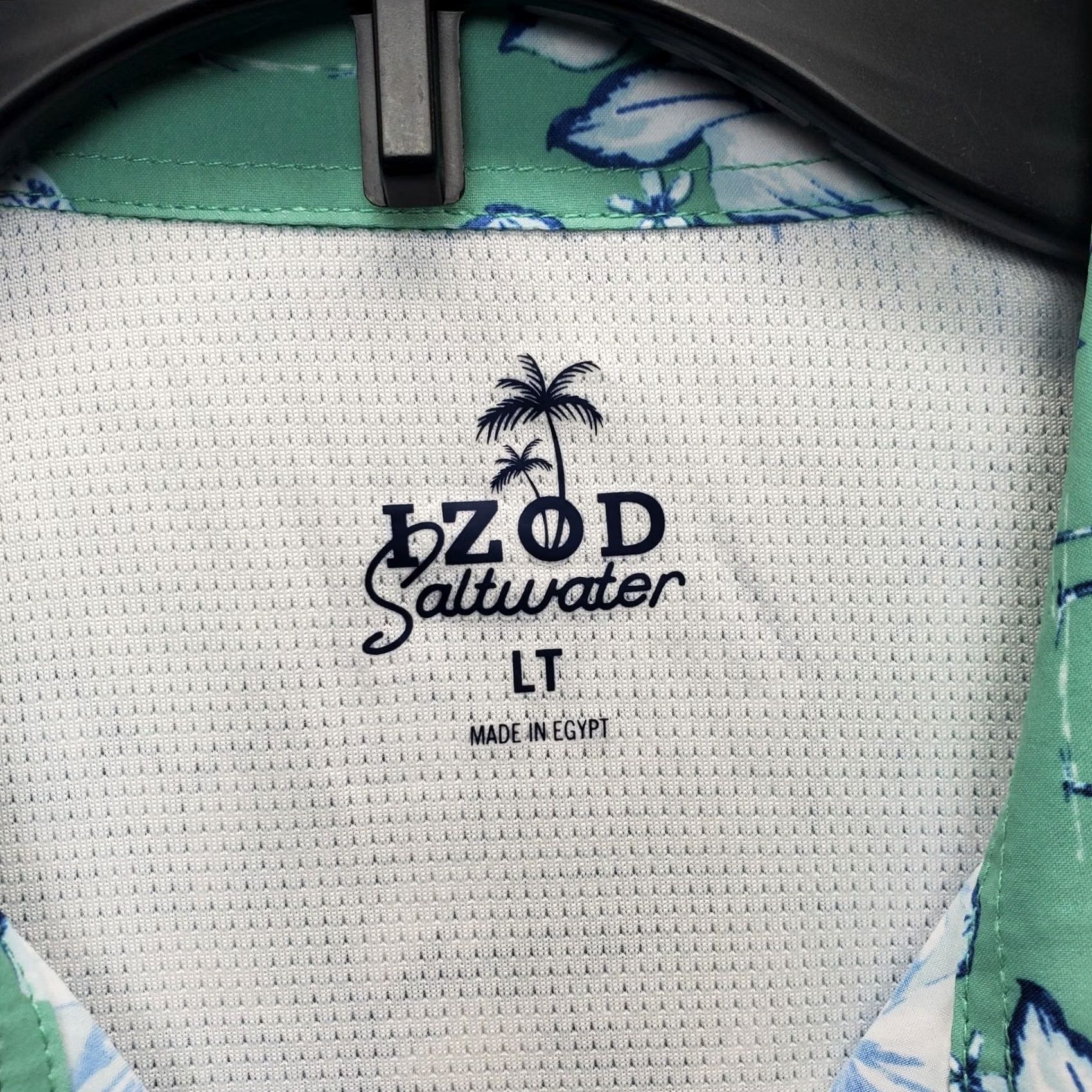 Izod IZOD Shirt Mens LT Multi Tropical Print Sunshield Performance Fishing Size US L / EU 52-54 / 3 - 5 Thumbnail