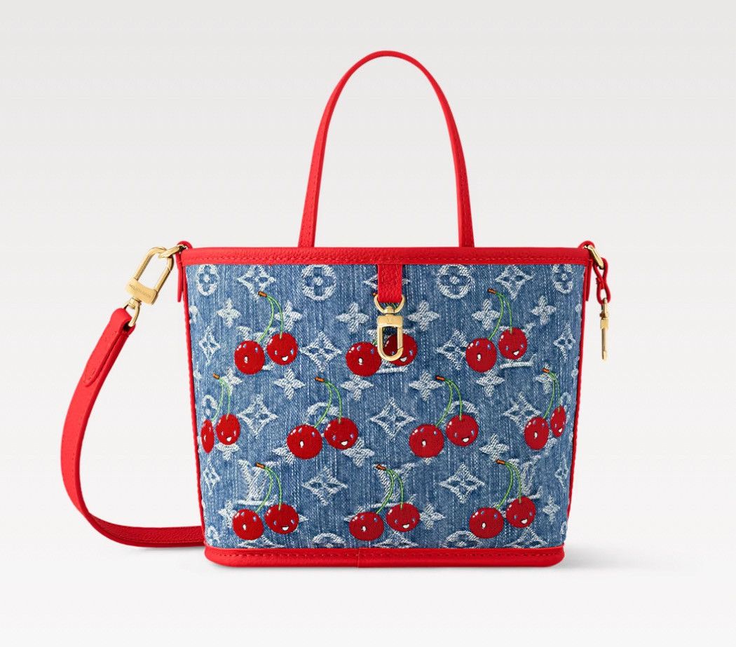 Louis Vuitton × Takashi Murakami LV x TM CHERRY NEVERFULL INSIDE OUT BB Bag Size ONE SIZE - 9 Thumbnail