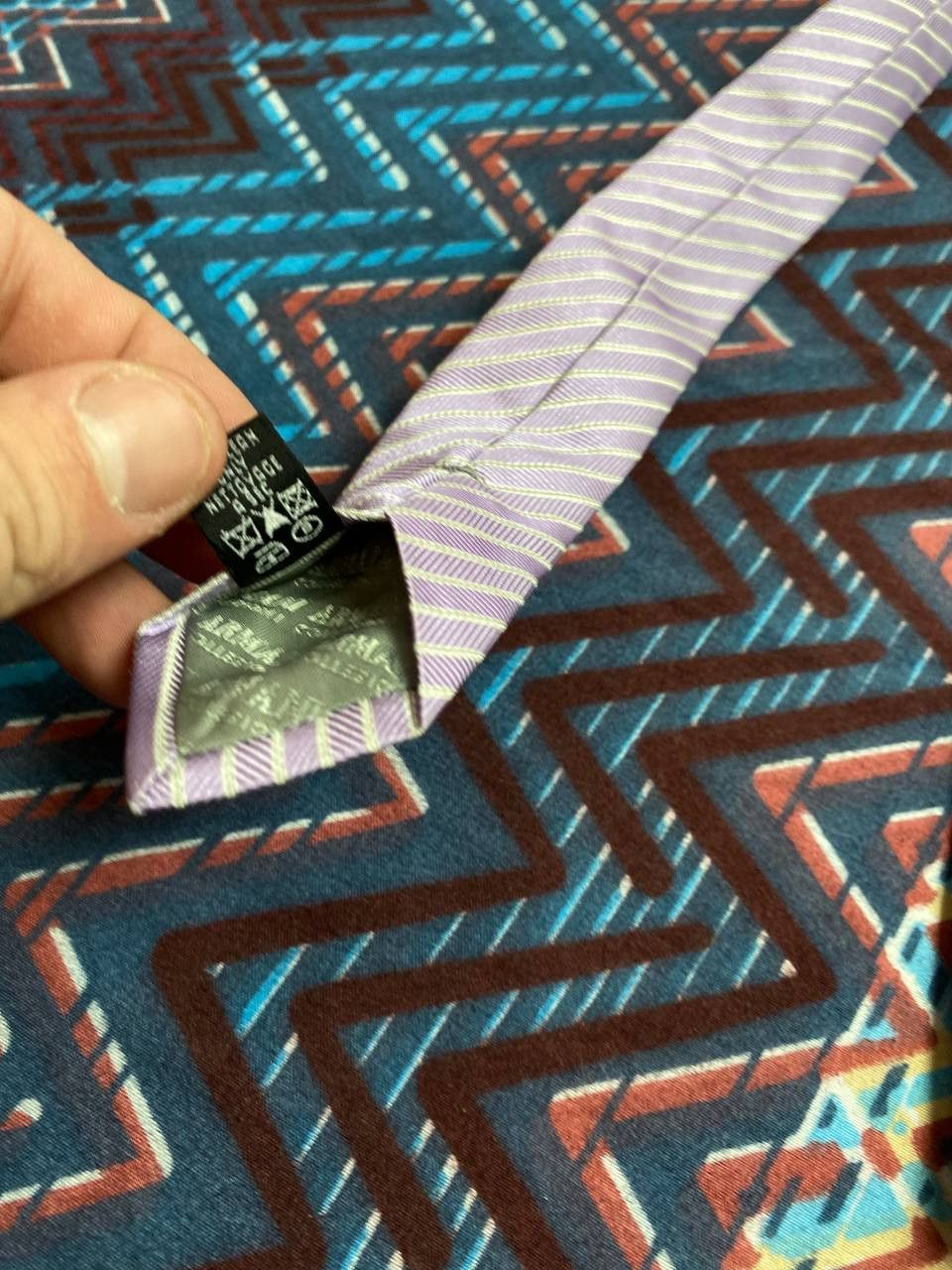 Armani Collezioni Tie Vintage Armani Collezioni One size luxury Y2K Size ONE SIZE - 4 Thumbnail