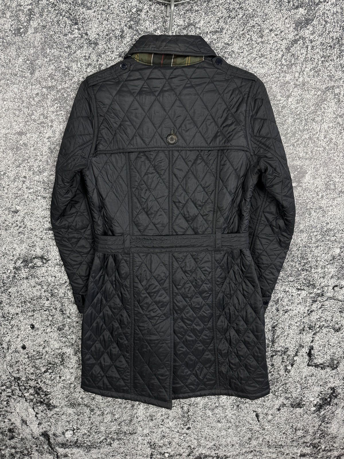 Barbour Women’s Barbour Ennerdale Trench Coat Quilted Jacket UK 10 Size M / US 6-8 / IT 42-44 - 13 Thumbnail