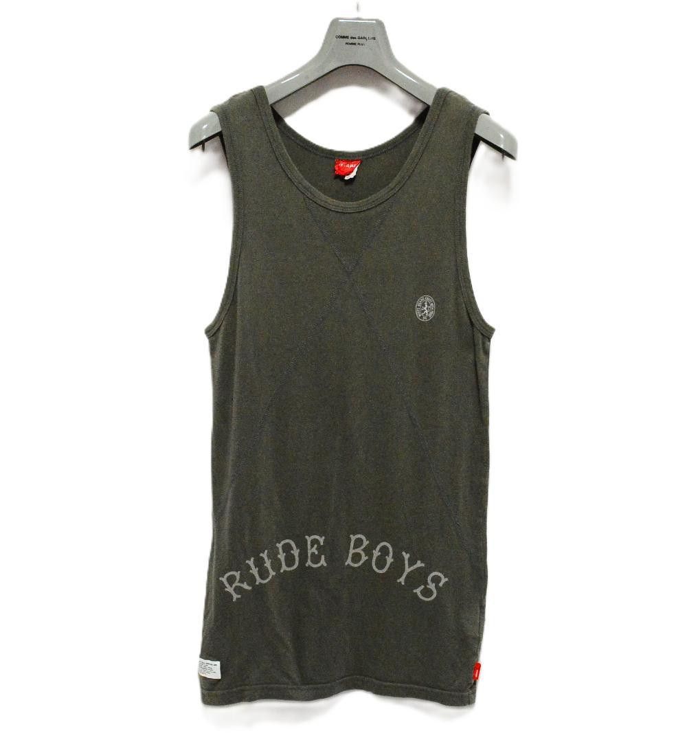 Wtaps W Taps " Rude Boys " khaki colored tank top Size US L / EU 52-54 / 3 - 2 Thumbnail
