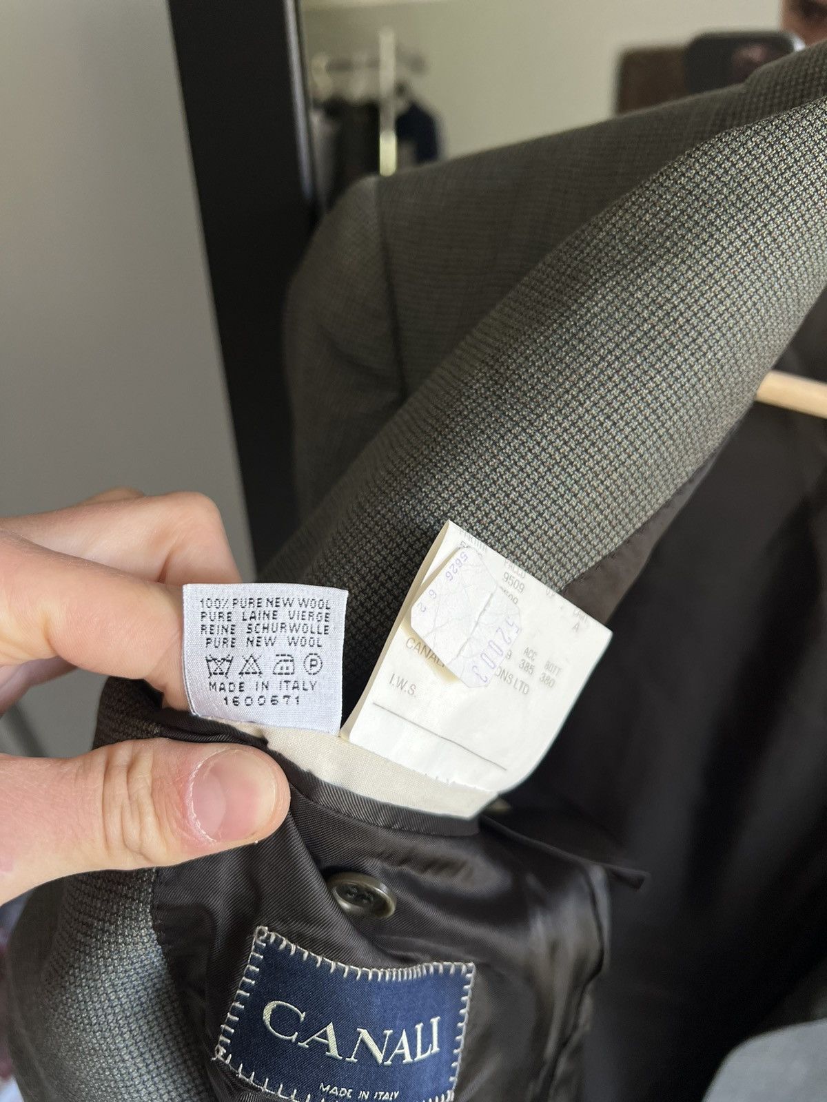 Canali Canali Vintage Pure Wool 100% Blazer Size 52R - 13 Thumbnail