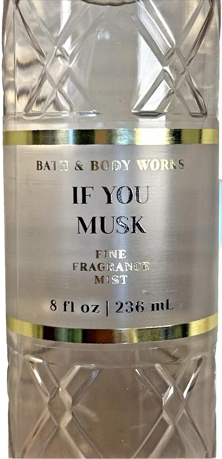 Designer If You Musk Fine Fragrance Mist 8 oz Bath & Body Works Size ONE SIZE - 2 Thumbnail