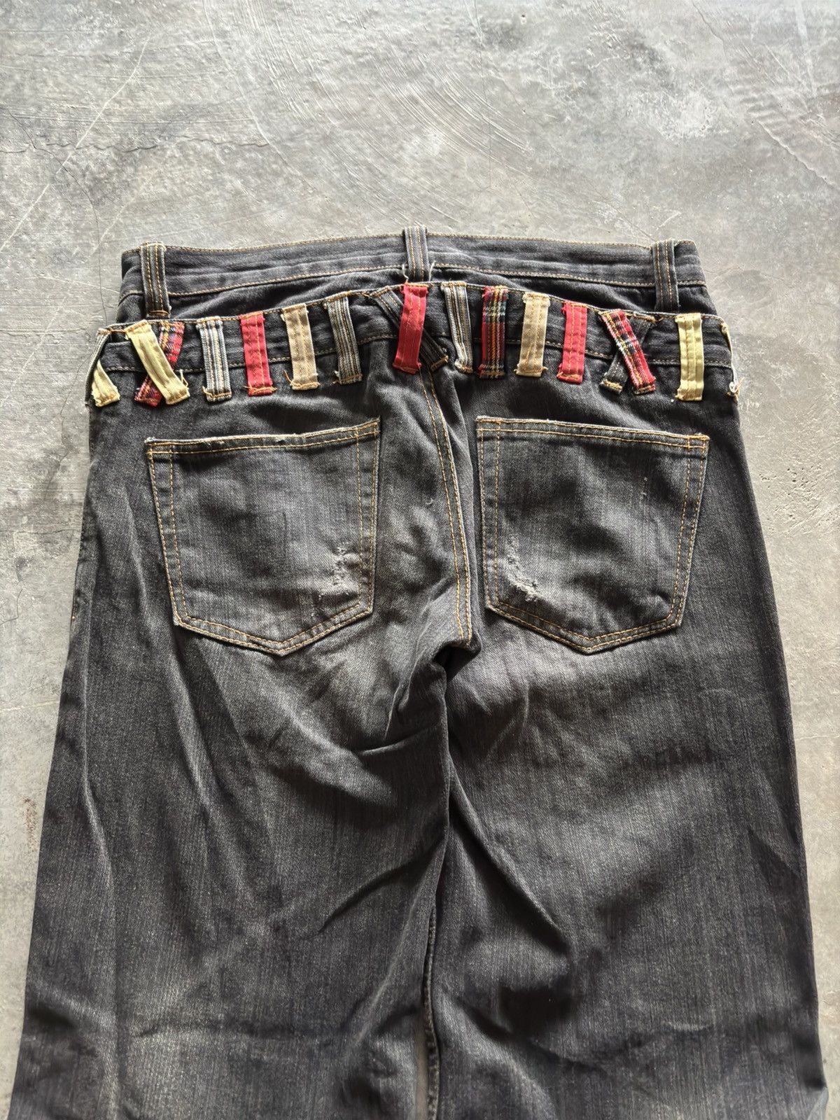 Hysteric Glamour SICK DOUBLE WAIST NYLAUS JAPANESE BRAND PPFM INSPIRED PUNK Size US 33 - 13 Thumbnail