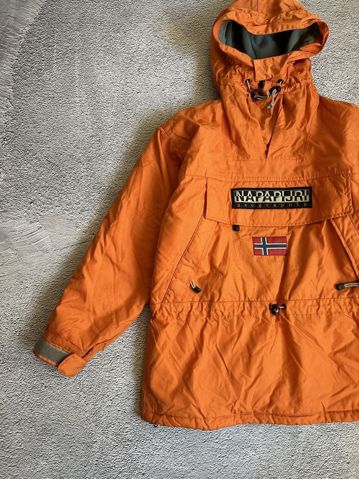 Napapijri skidoo orange best sale