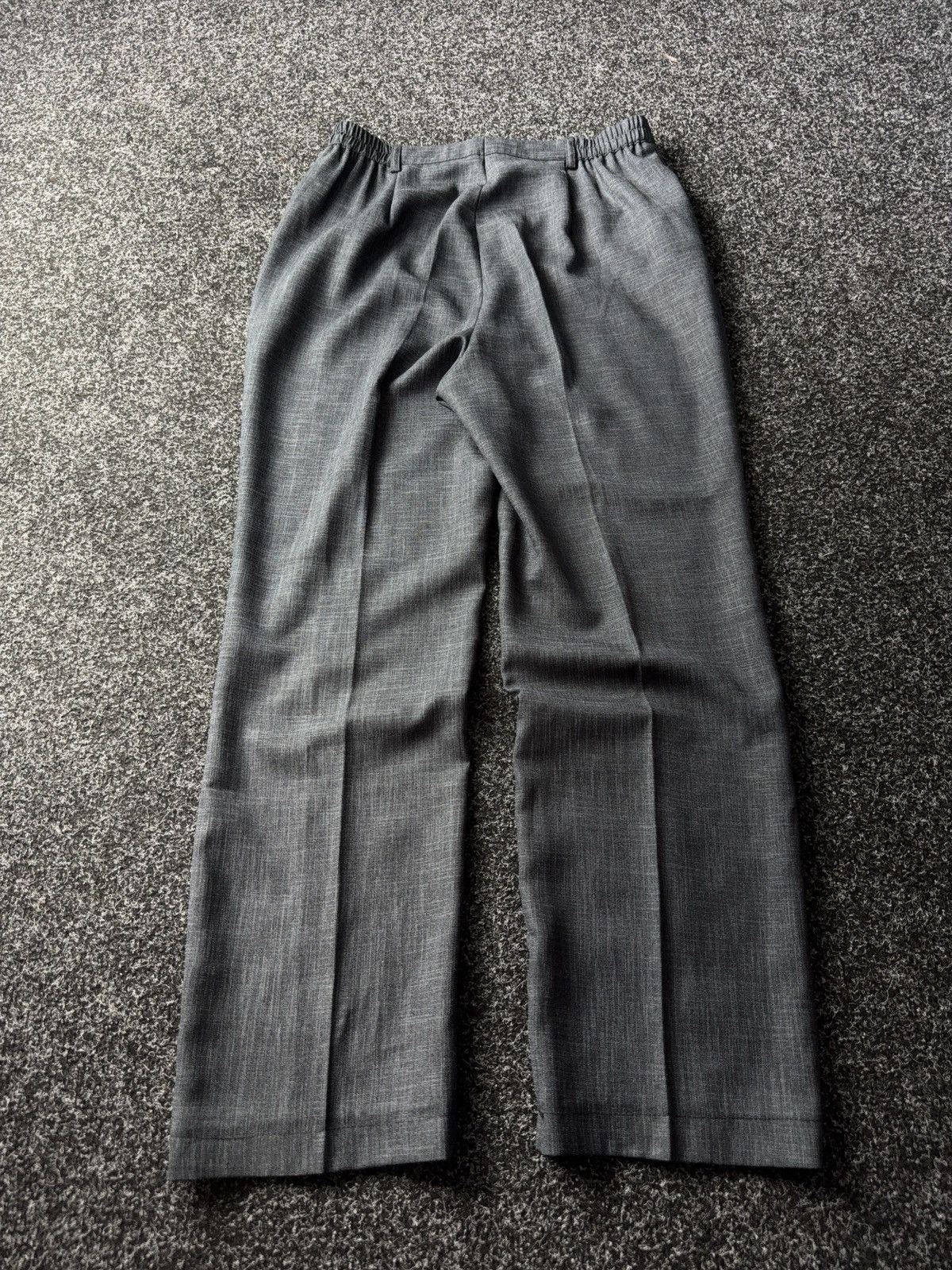 Designer Japanese Minimalist Wool Trousers Issey Miyake Style Size 28" / US 6 / IT 42 - 9 Thumbnail