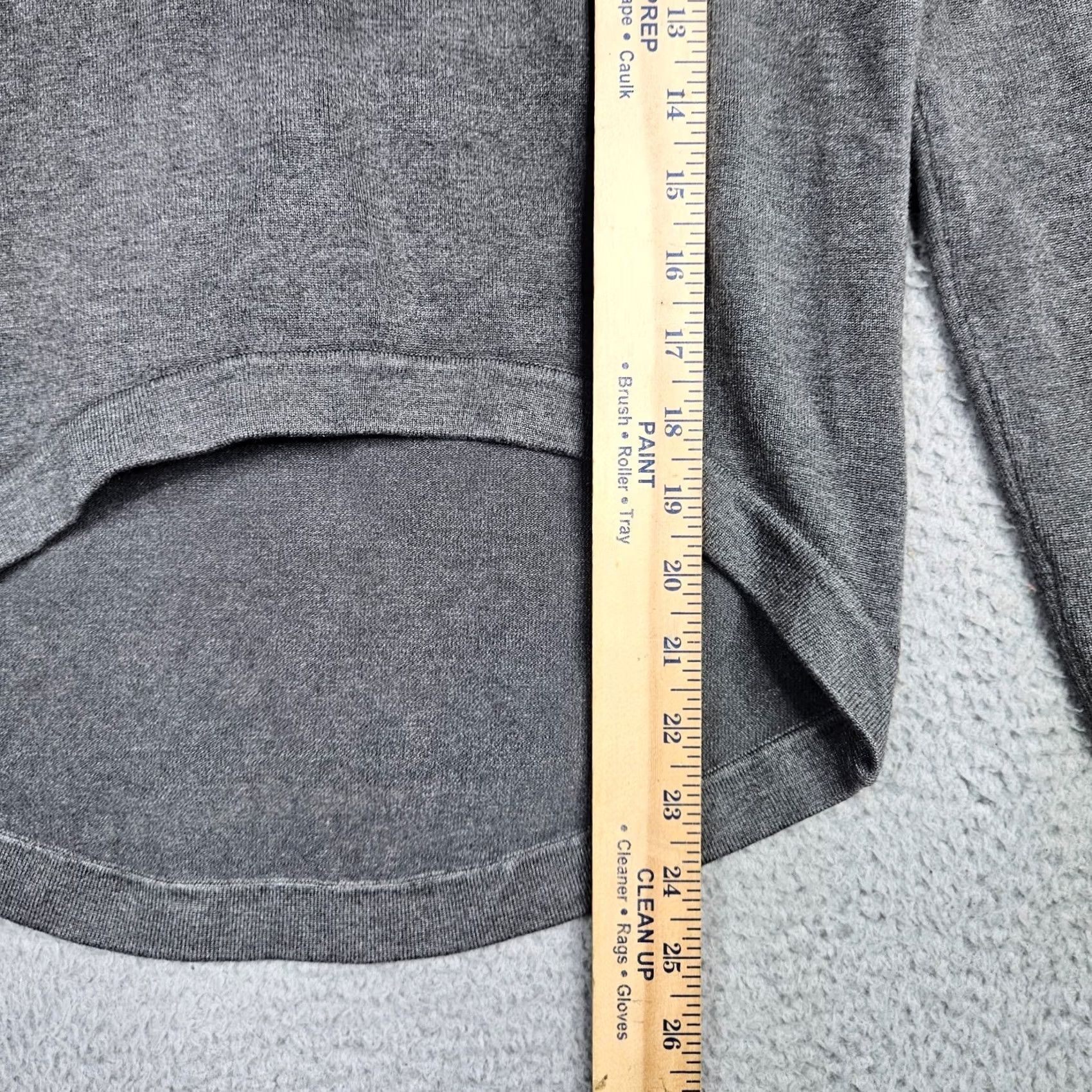 Jonathan Simkhai JONATHAN SIMKHAI Women's Gray Sweater Long Sleeve Crew Neck Knit Pullover Size M Modern Casual Indoor Wear Womens Size M / US 6-8 / IT 42-44 - 4 Thumbnail