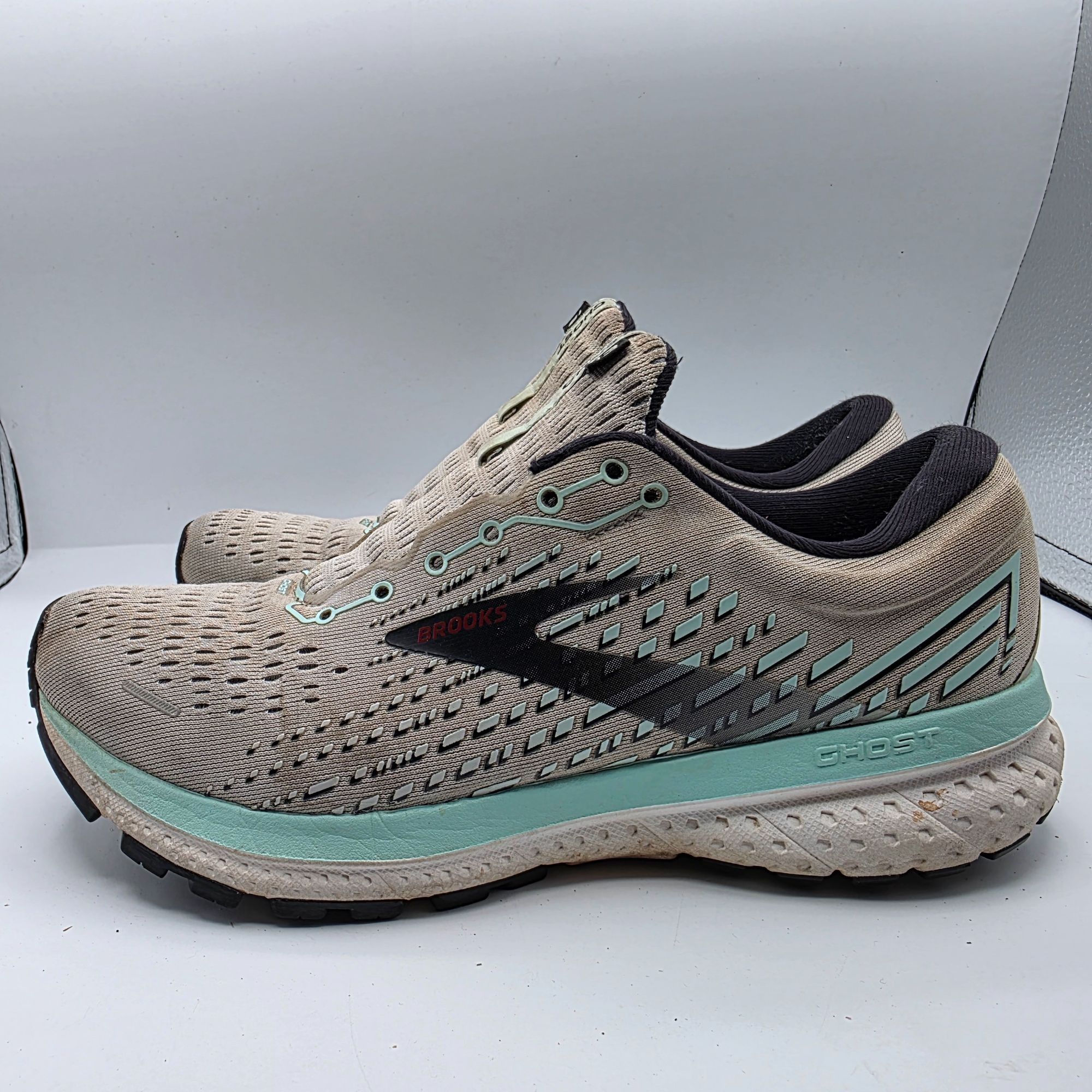 Brooks Brooks Ghost 13 Womens Size 7.5 B Gray Teal Running Walking Size US 7.5 / IT 37.5 - 13 Thumbnail