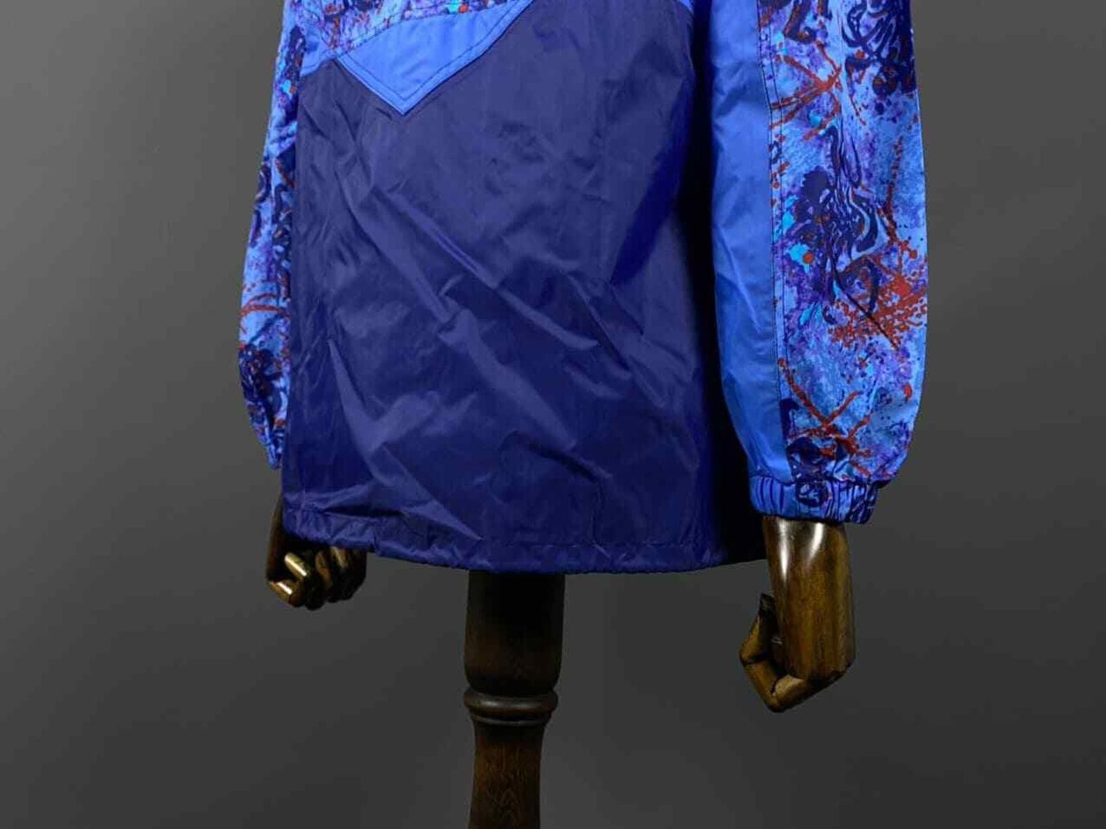 K-Way K.WAY PLUS Blue Zip Up Waterproof Nylon Jacket Size M Size US M / EU 48-50 / 2 - 10 Thumbnail