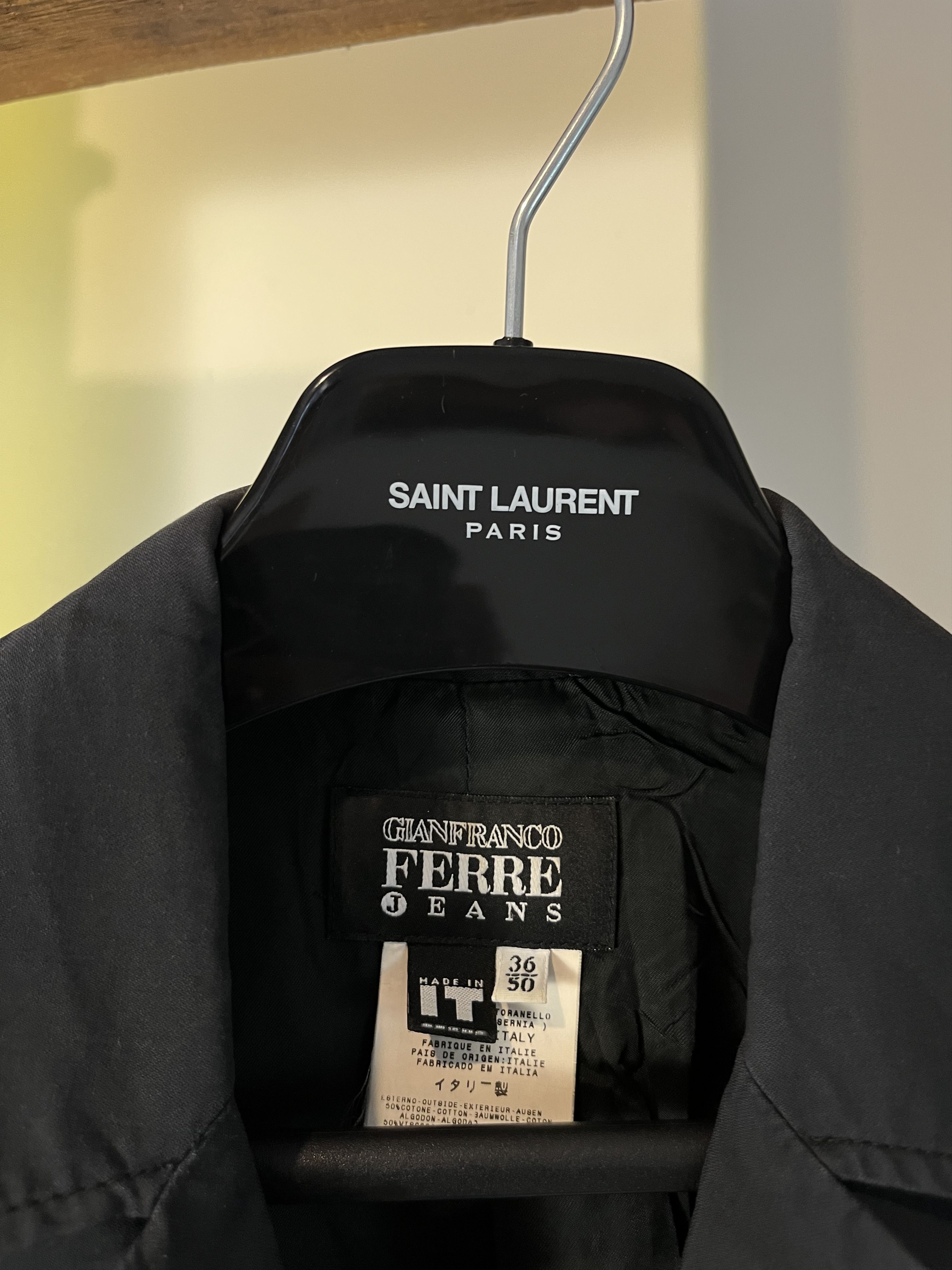 Gianfranco Ferre Vintage 90s Gianfranco Ferre Jacket Size XS / US 0-2 / IT 36-38 - 5 Thumbnail