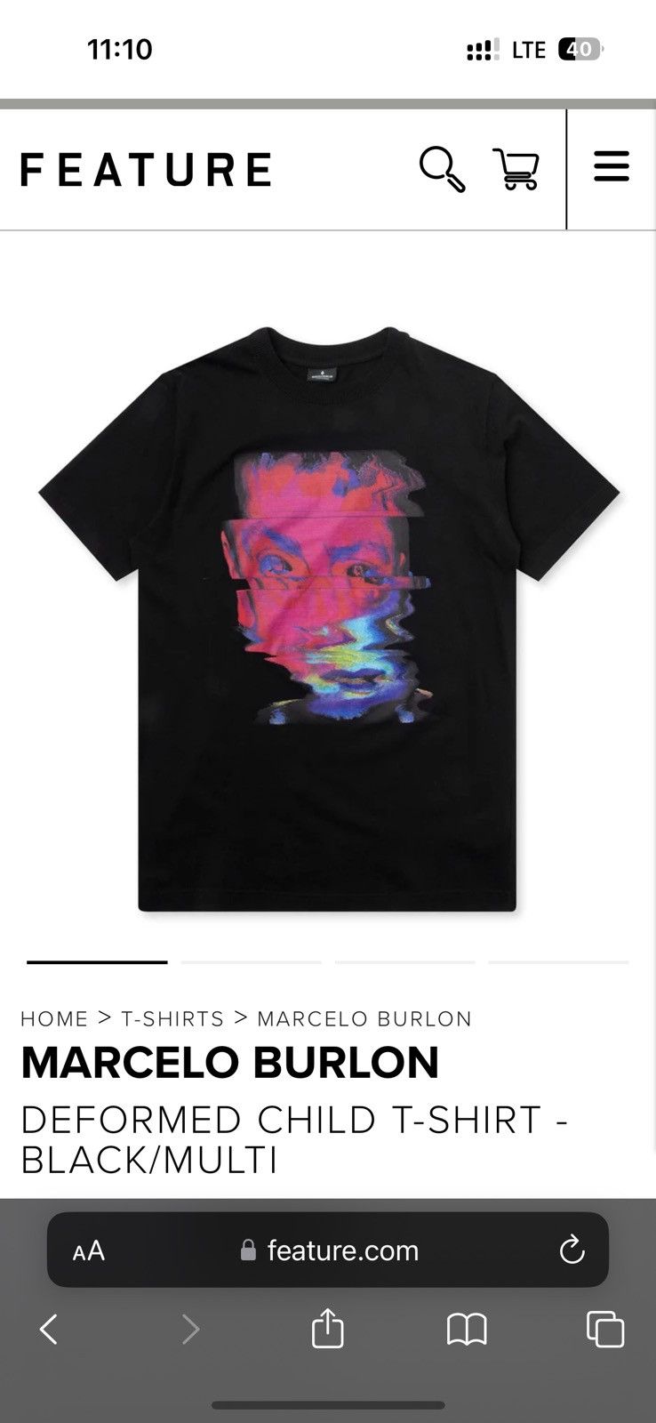 Japanese Brand × Marcelo Burlon MURCELO BURLON “deformed child” Size US XXL / EU 58 / 5 - 2 Thumbnail