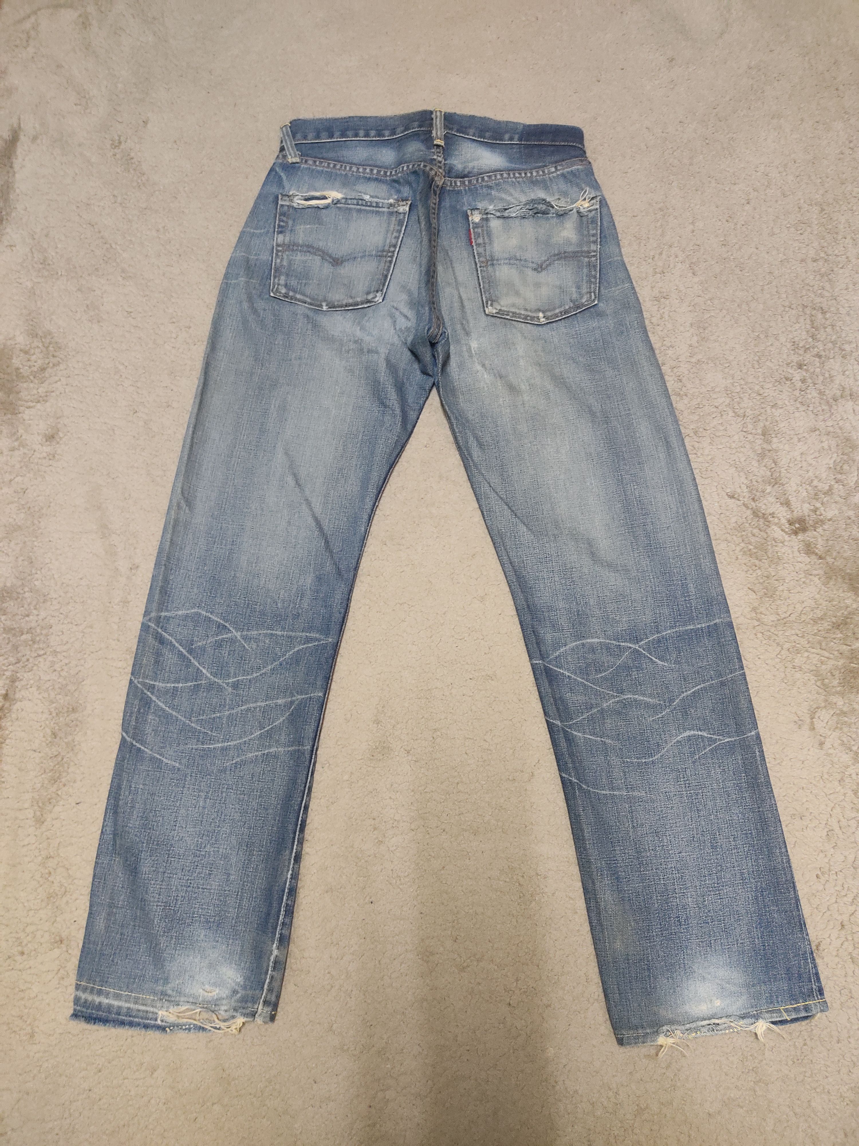 Levi's Vintage Clothing Vintage Levis 501 Big E jeans distressed Size US 30 / EU 46 - 2 Thumbnail