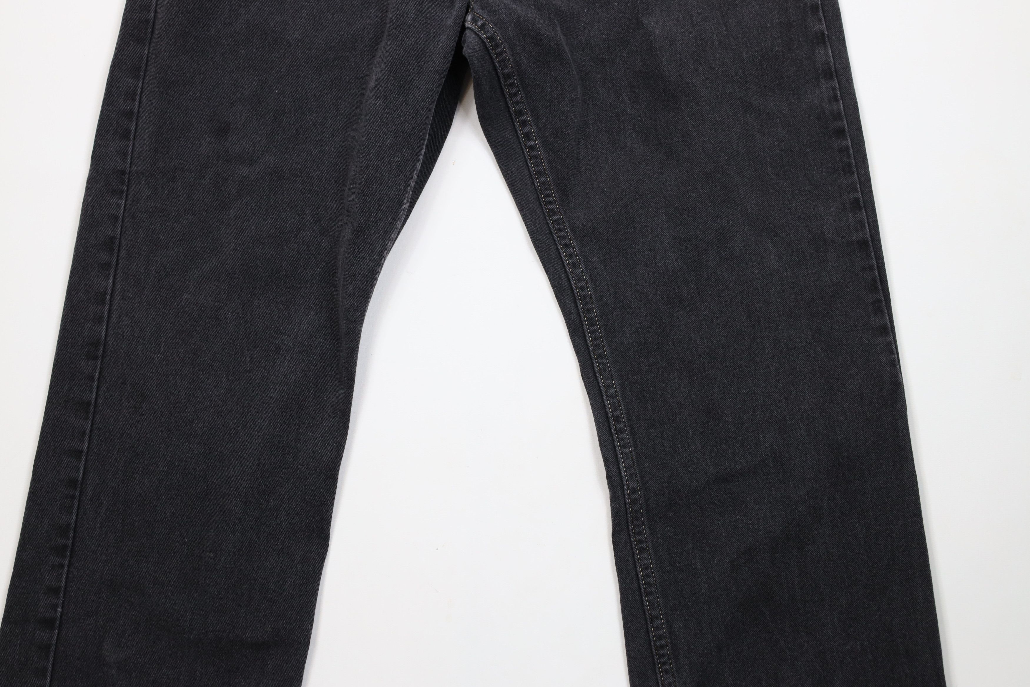 Tommy Hilfiger Vintage 90s Tommy Hilfiger Baggy Wide Leg Denim Jeans Black Size US 32 / EU 48 - 3 Thumbnail