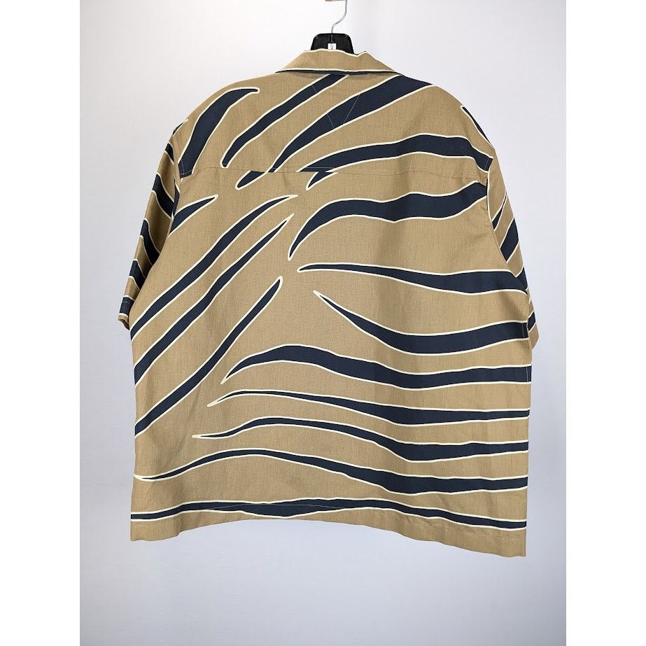 Bottega Veneta o1rshd1 Cotton Animal Print Shirt in Multicolor Size US M / EU 48-50 / 2 - 9 Thumbnail