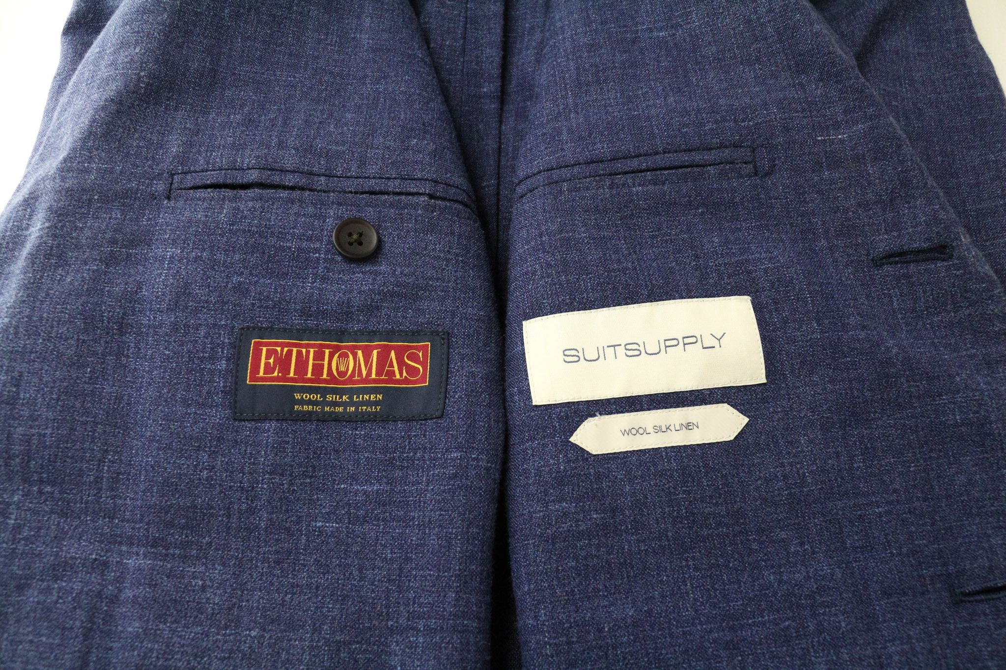 Suitsupply HAVANA TULIP UL UK34R/UK38L/W31 Wool Silk Linen 86403 Size 34R - 12 Thumbnail