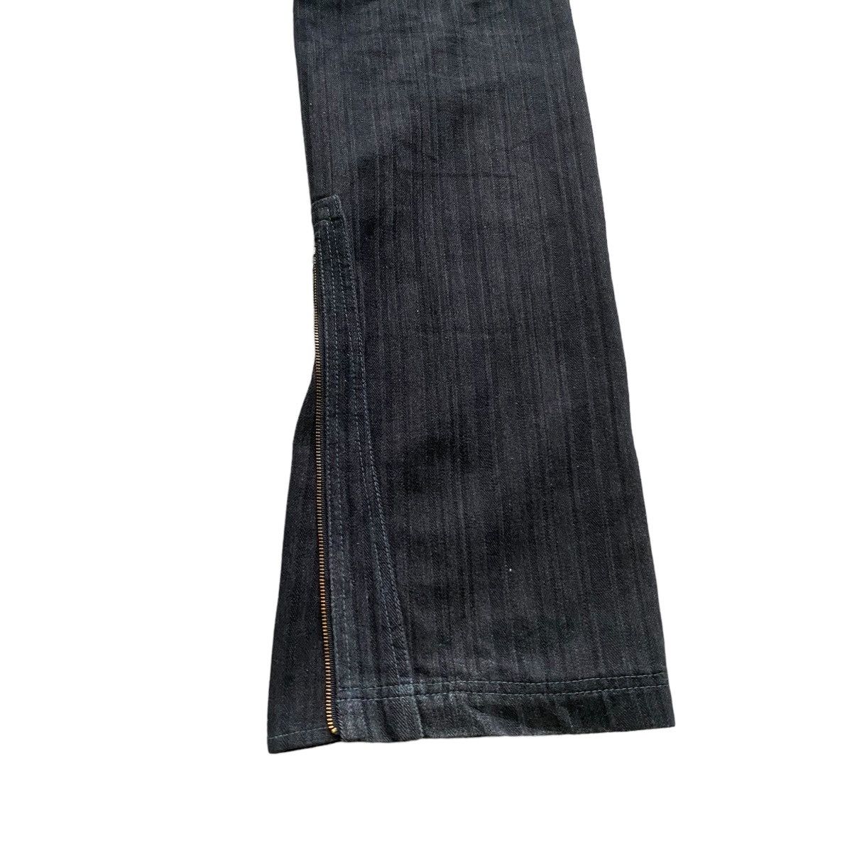 Japanese Brand NCFM Denim Cargo Zipper Flare Pant Size US 30 / EU 46 - 17 Thumbnail