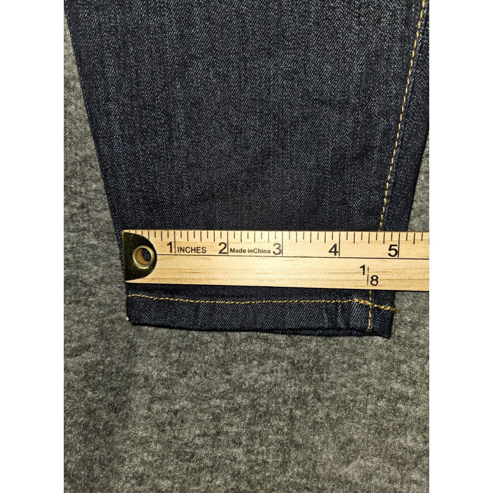 Vintage Judy Blue Jeans Women's 15/32 Skinny Mid Rise Stretch USA City Preppy Blue Denim Logo 29" Inseam Regular Fit Womens Size 36" / US 14 / IT 50 - 7 Thumbnail
