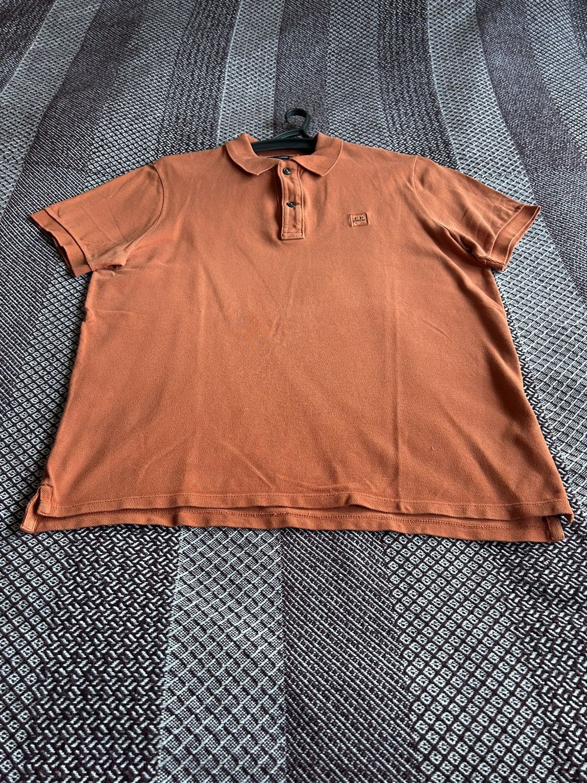 C.P. Company × Vintage Vintage C.P. Company Polo Tee T-shirt Orange Small Logo Size US XL / EU 56 / 4 - 3 Thumbnail